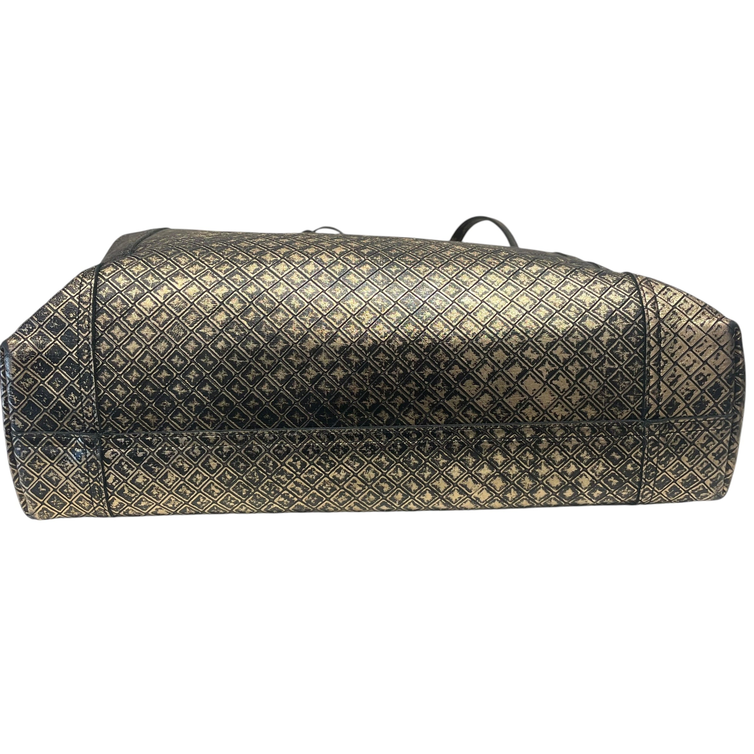 BOTTEGA VENETA/Bag/All Over Print/Leather/GLD/intrecciomirage tote view 3