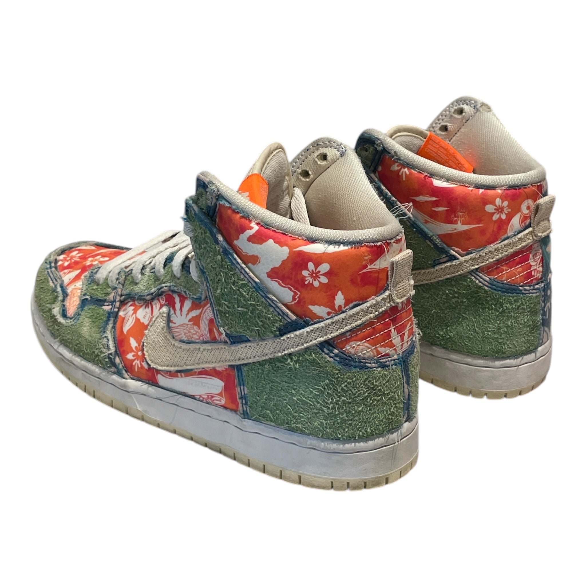 NIKE/Hi-Sneakers/US 8/Floral Pattern/Cotton/MLT/Nike Sb Dunk Hawaii view 2