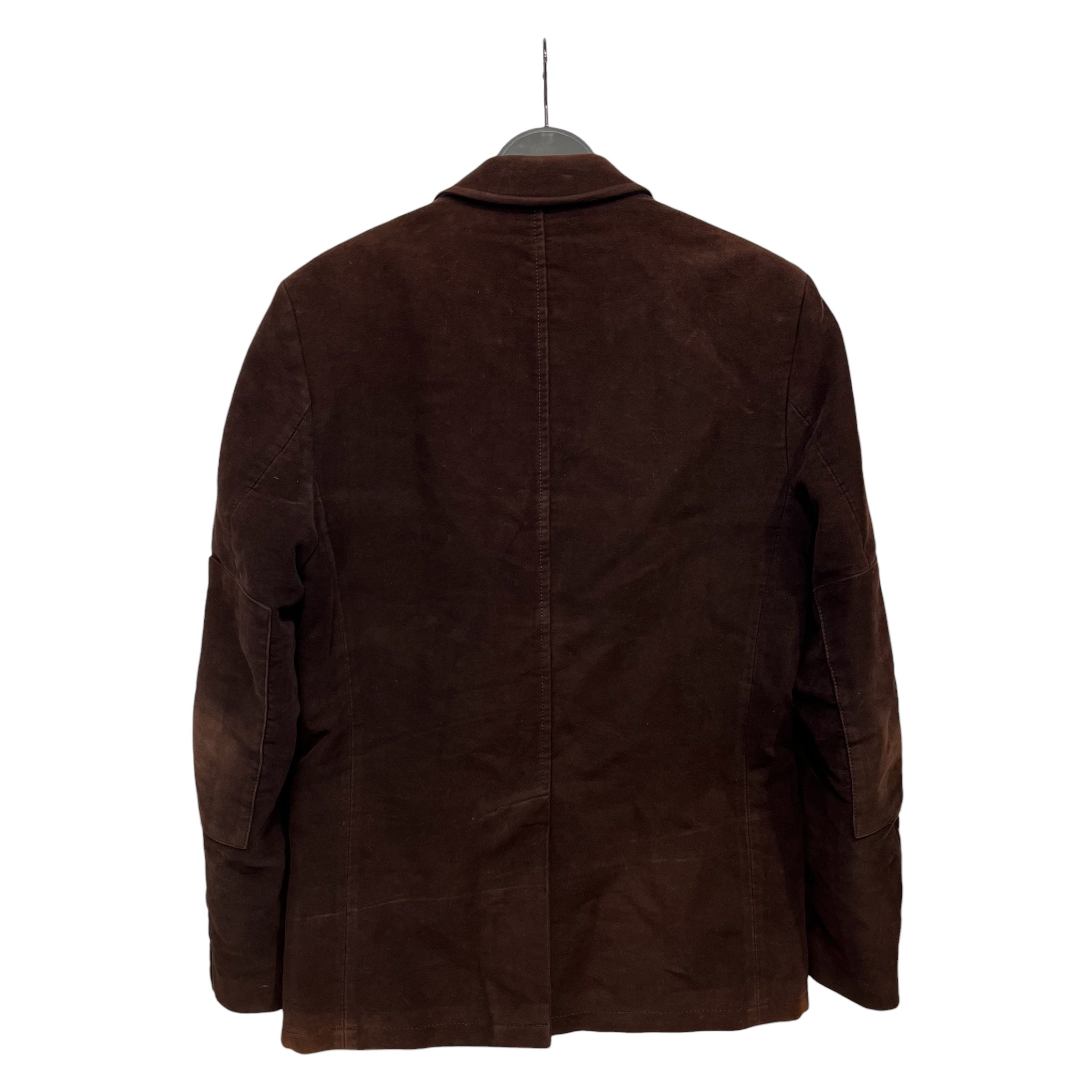 BURBERRY LONDON/Jacket/S/Cotton/BRW/ZIP UP/BUTTON BLAZER view 2