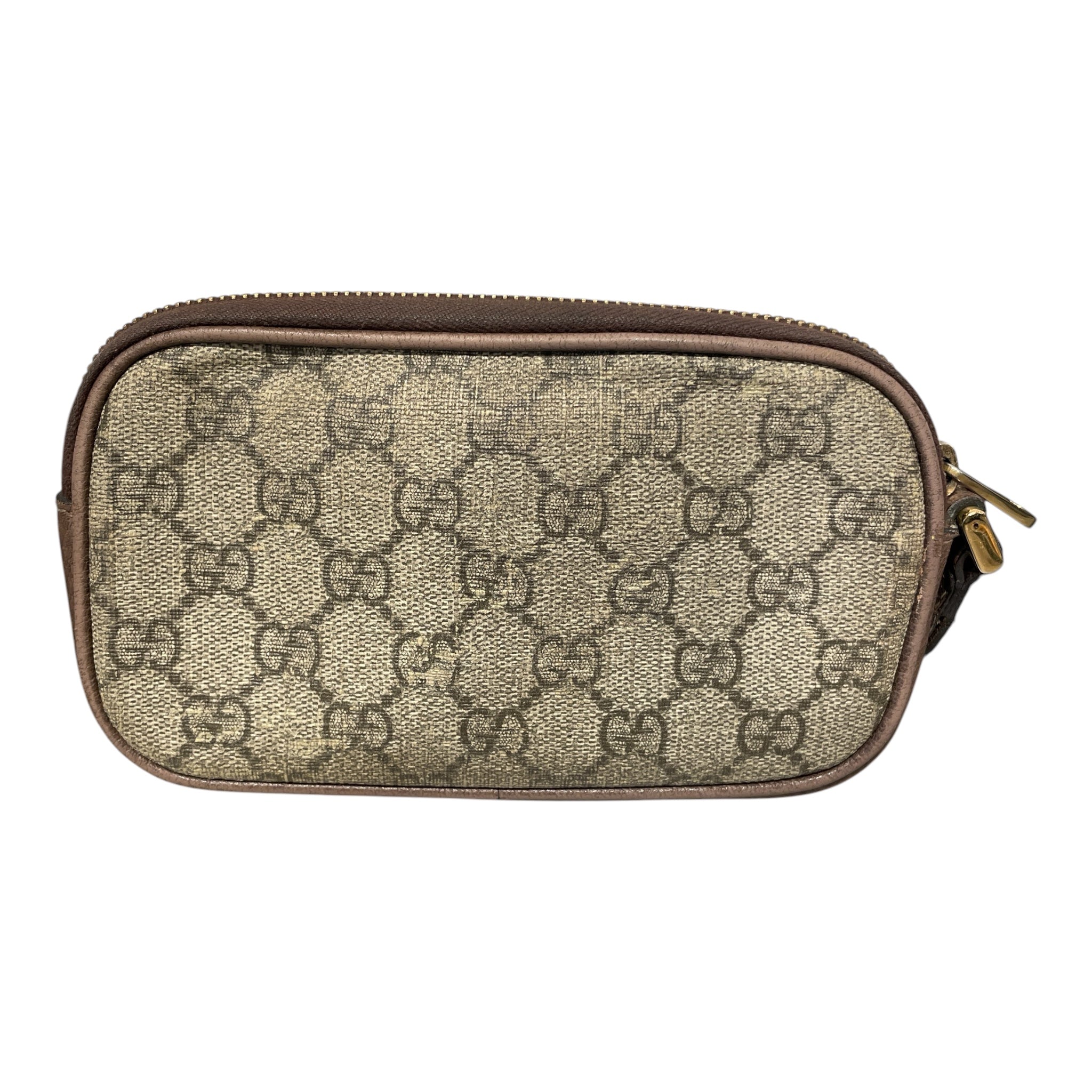 GUCCI/Pouch/Monogram/Leather/BRW/OPHIDIA WRISTLET view 2