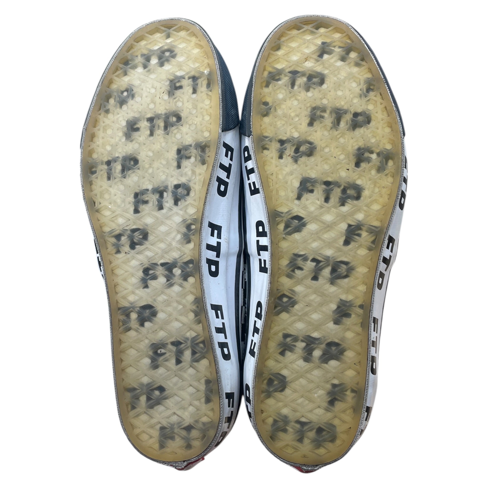 VANS/FTP/Low-Sneakers/US 10/BLK/Authentic 44 checkerbard view 5