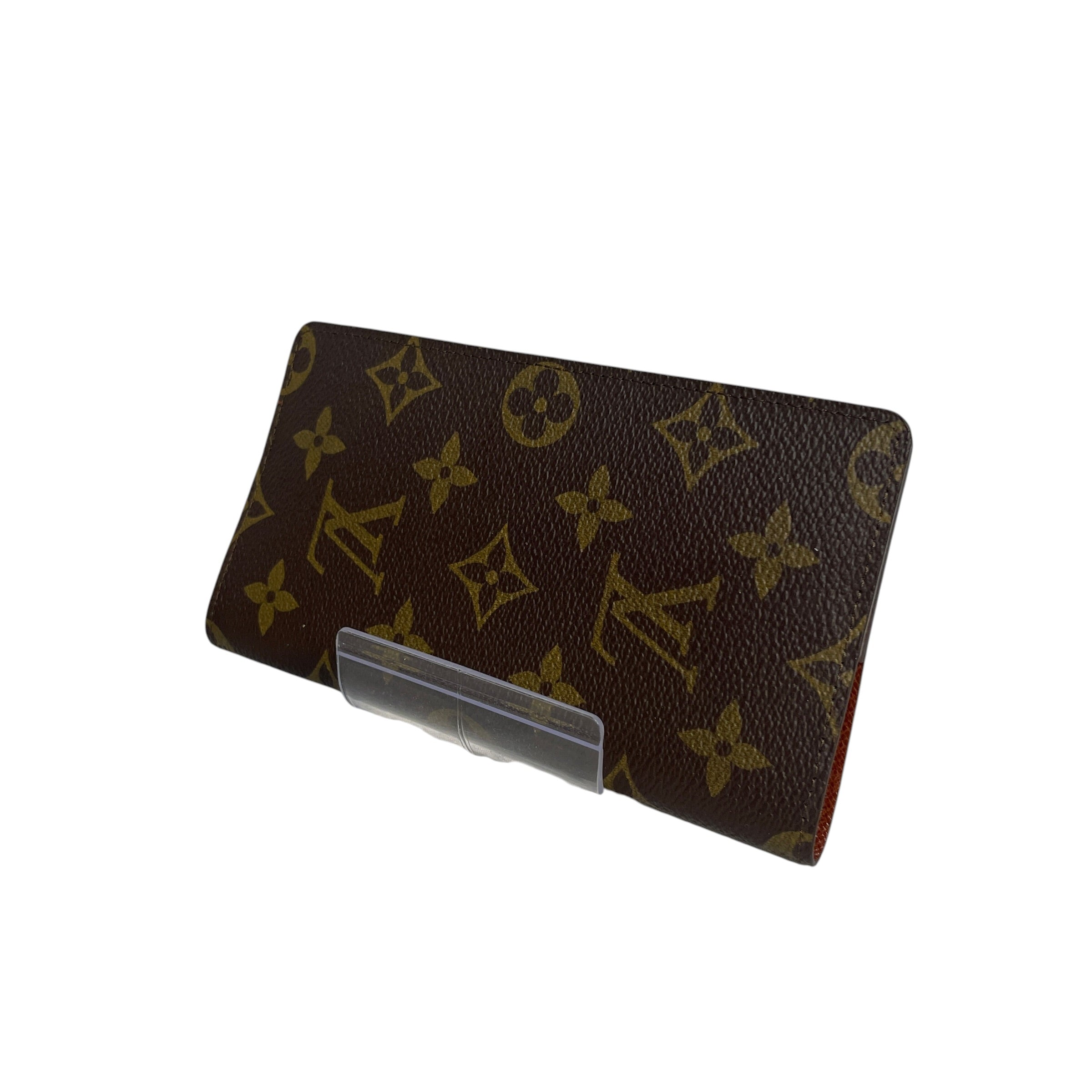 LOUIS VUITTON/Pass Case/Monogram/Leather/BRW/ view 2