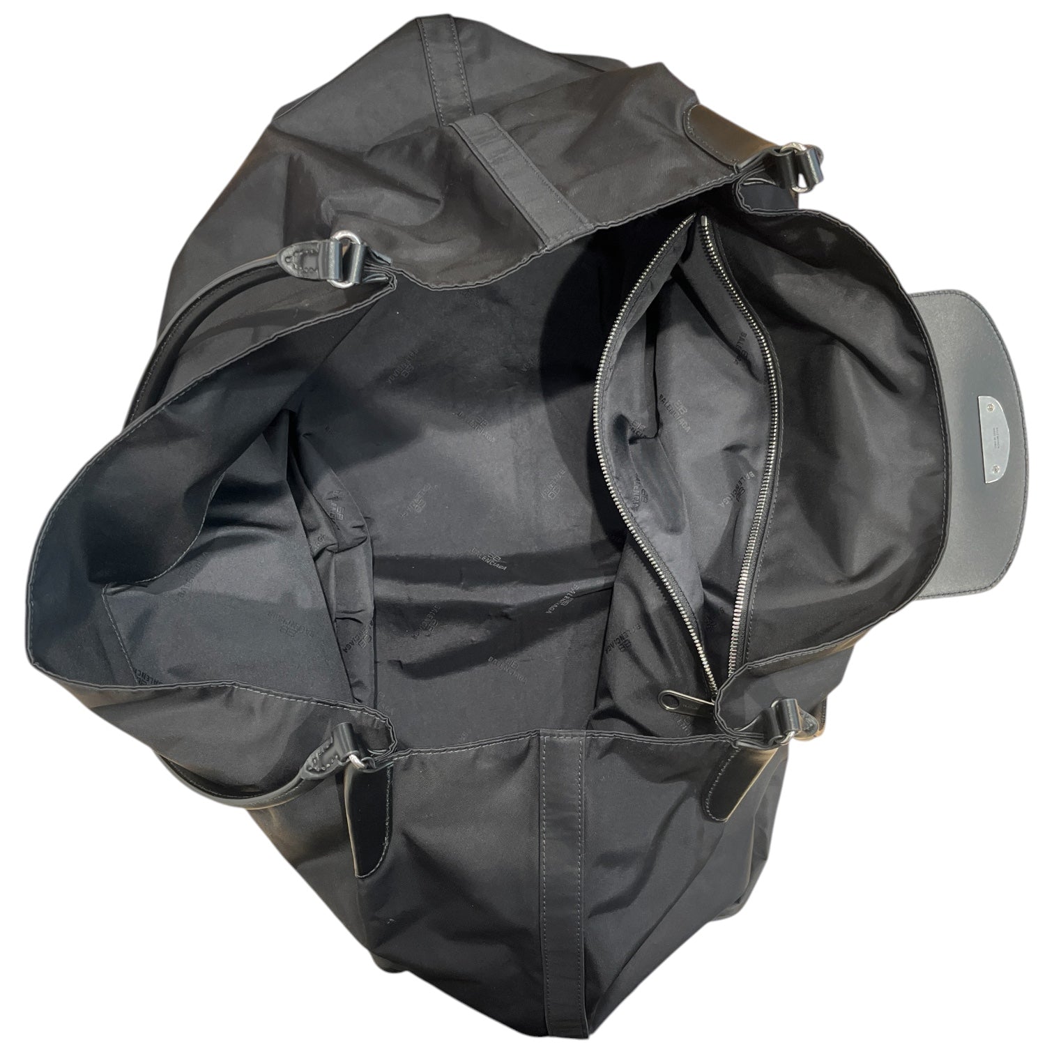 BALENCIAGA/Tote Bag/Nylon/BLK/GENEVE LARGE HOBO view 5