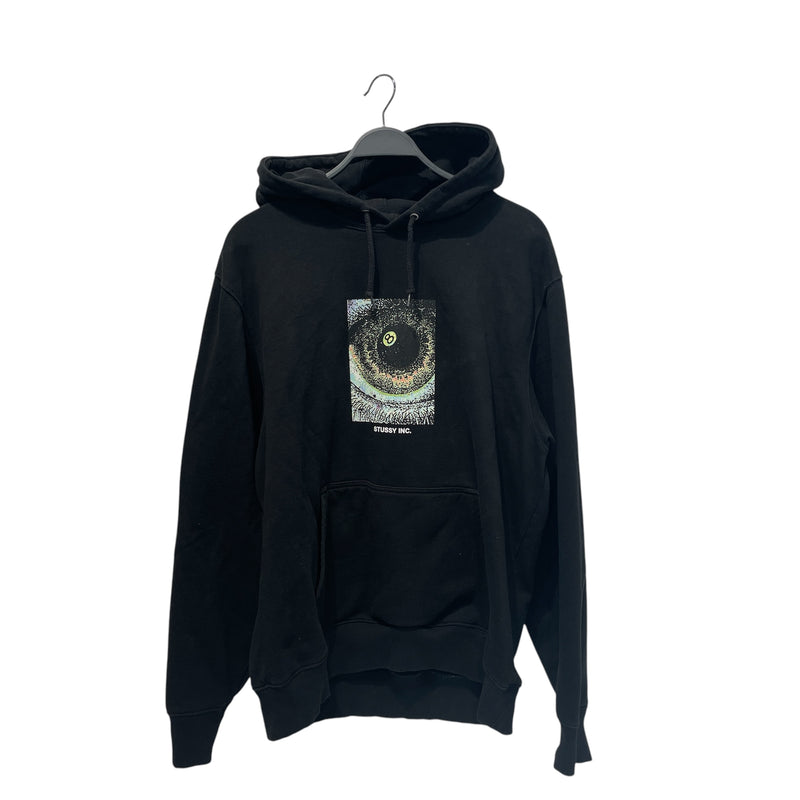 STUSSY/Hoodie/XL/Graphic/Cotton/BLK/