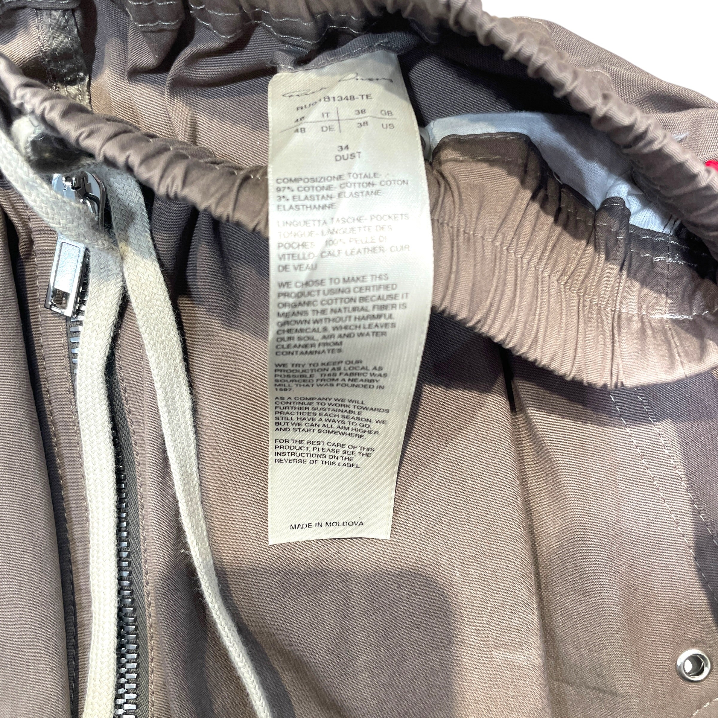 Rick Owens/Shorts/38/Cotton/KHK/Dust Bauhaus Cargo view 3