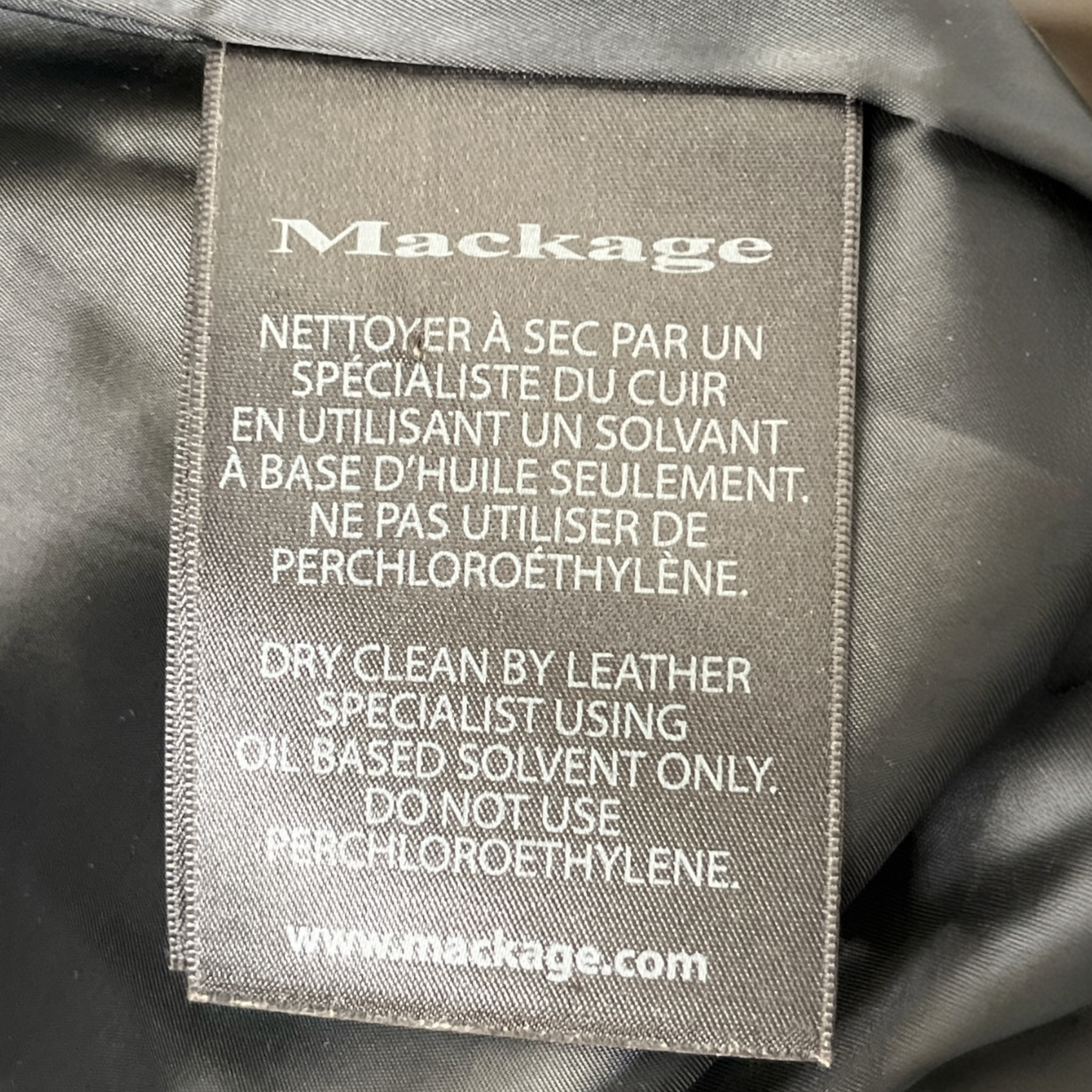 MACKAGE/Jacket/M/Cotton/CML/TRENCH COAT view 3