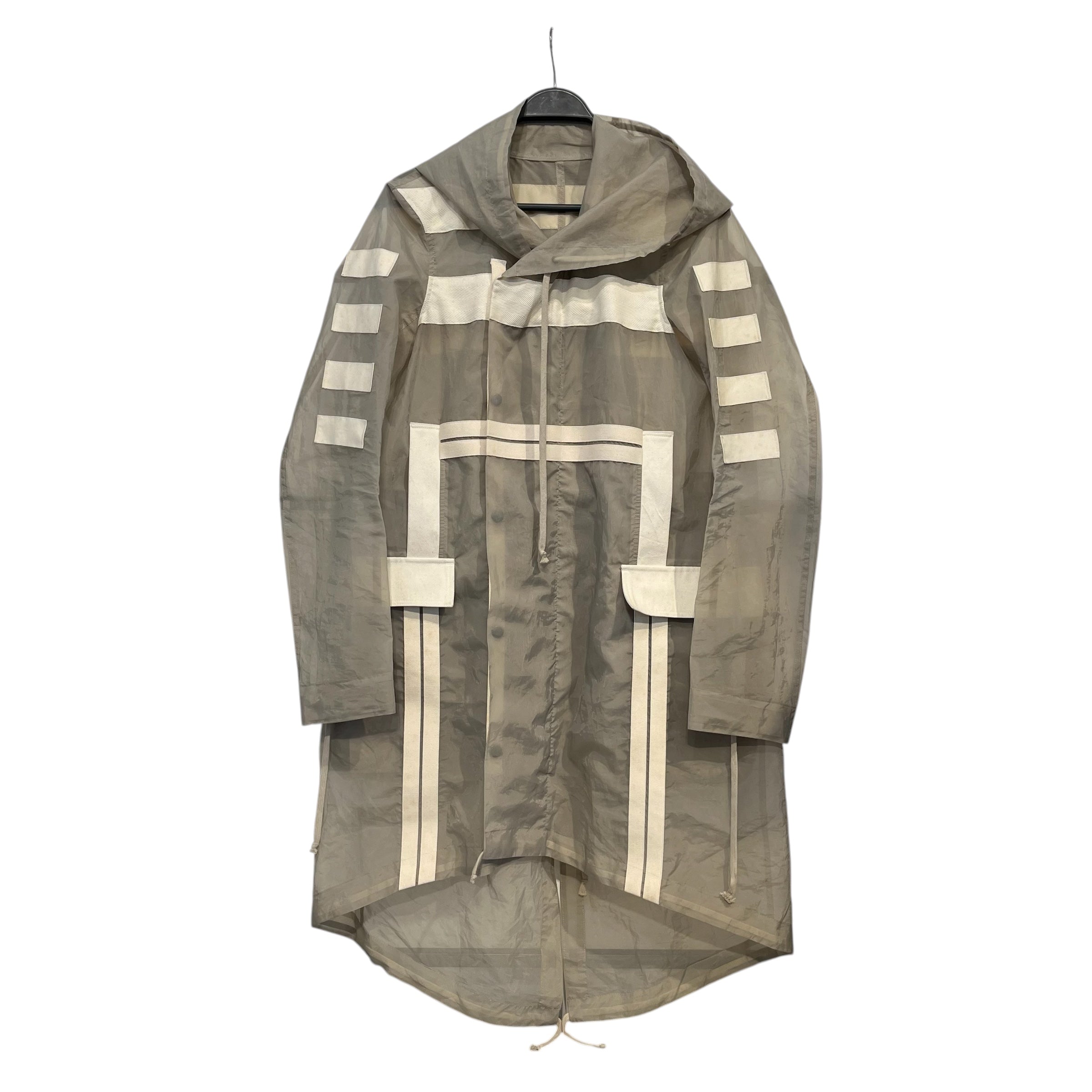 Rick Owens/Trench Coat/46/CLR/SS13 GEOWEBBED RUNWAY PARKA view 1