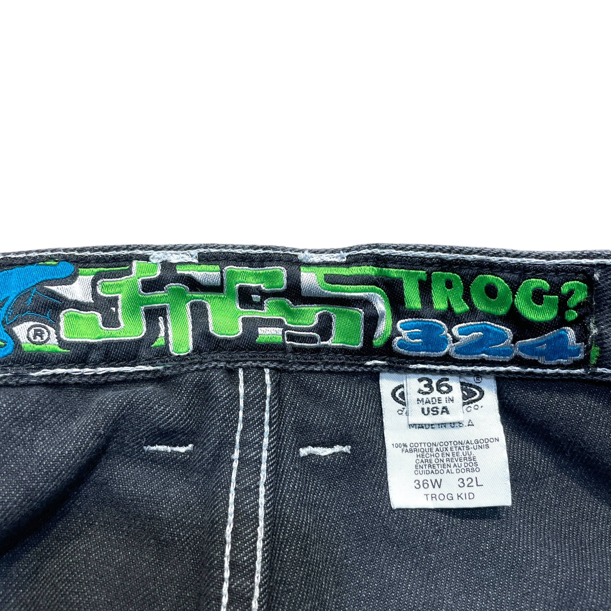 JNCO/Shorts/36/Denim/BLK/Trog Kid view 3