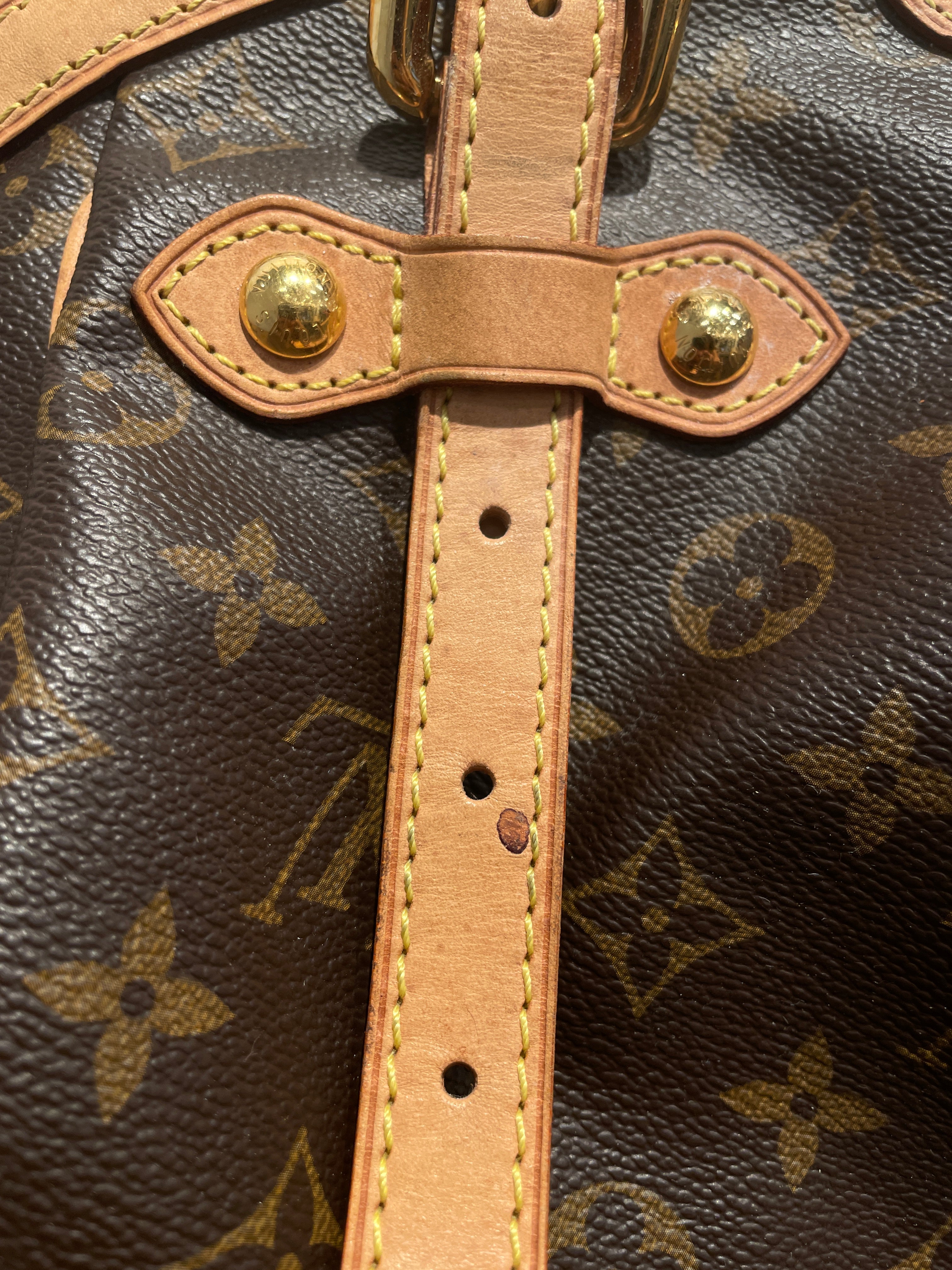 LOUIS VUITTON/Hand Bag/Leather/BRW/Monogram Tivoli GM Vintage view 7