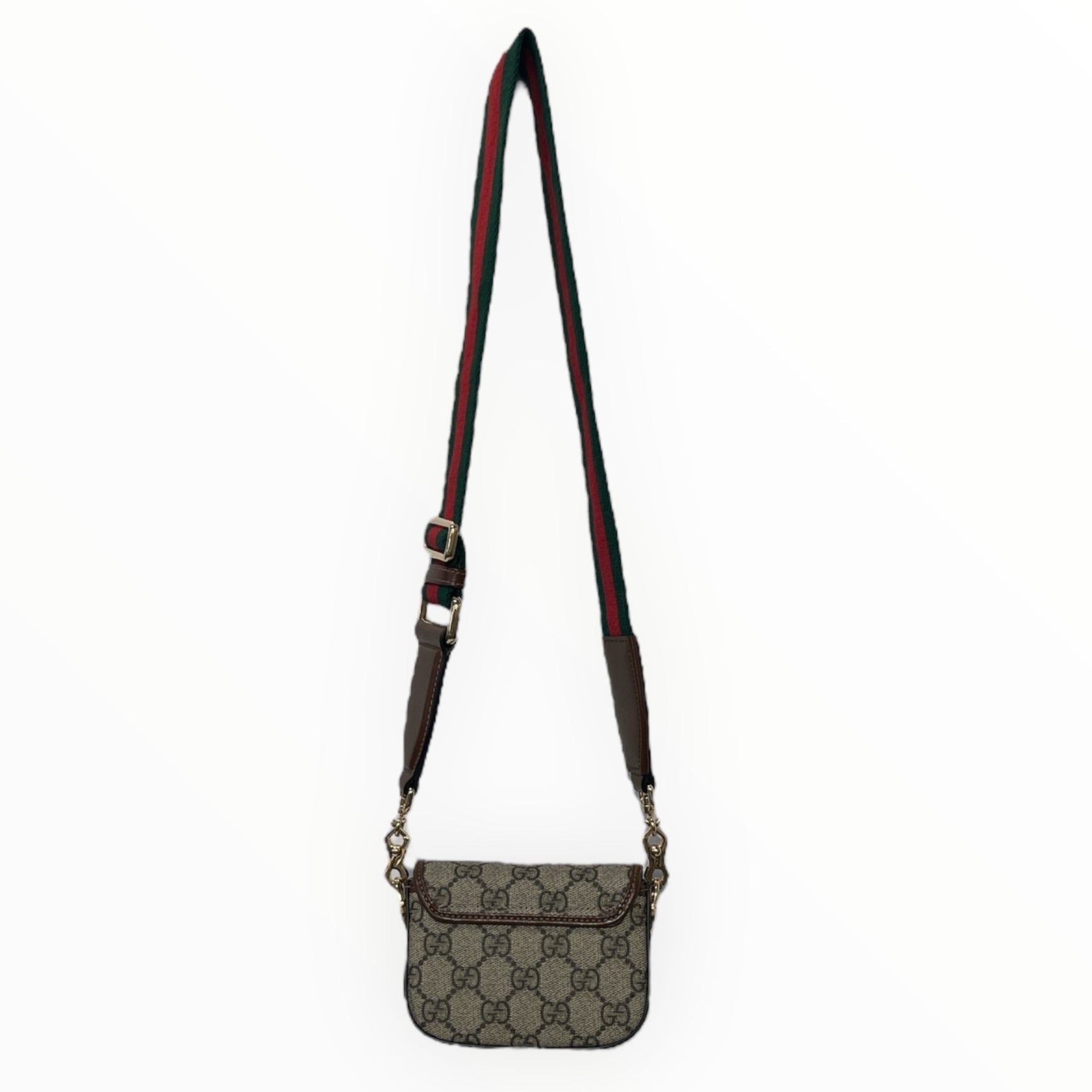 GUCCI/Cross Body Bag/BEG/Supreme GG Canvas view 2