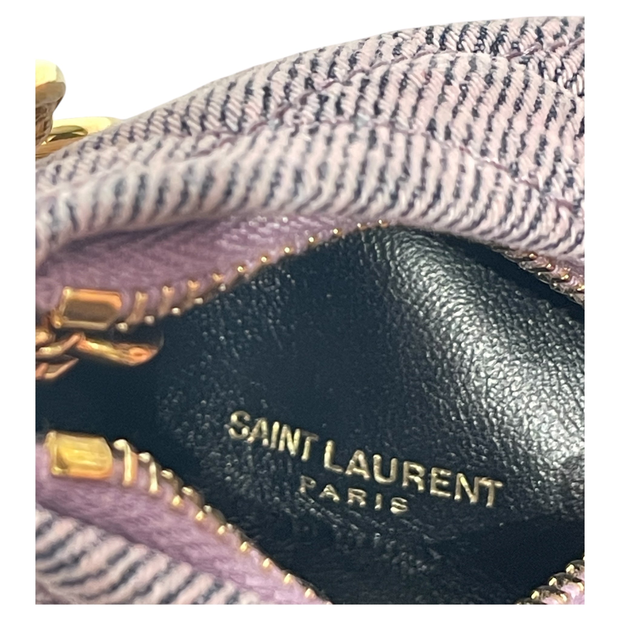 SAINT LAURENT/Leather/PPL/Key Pouch view 3