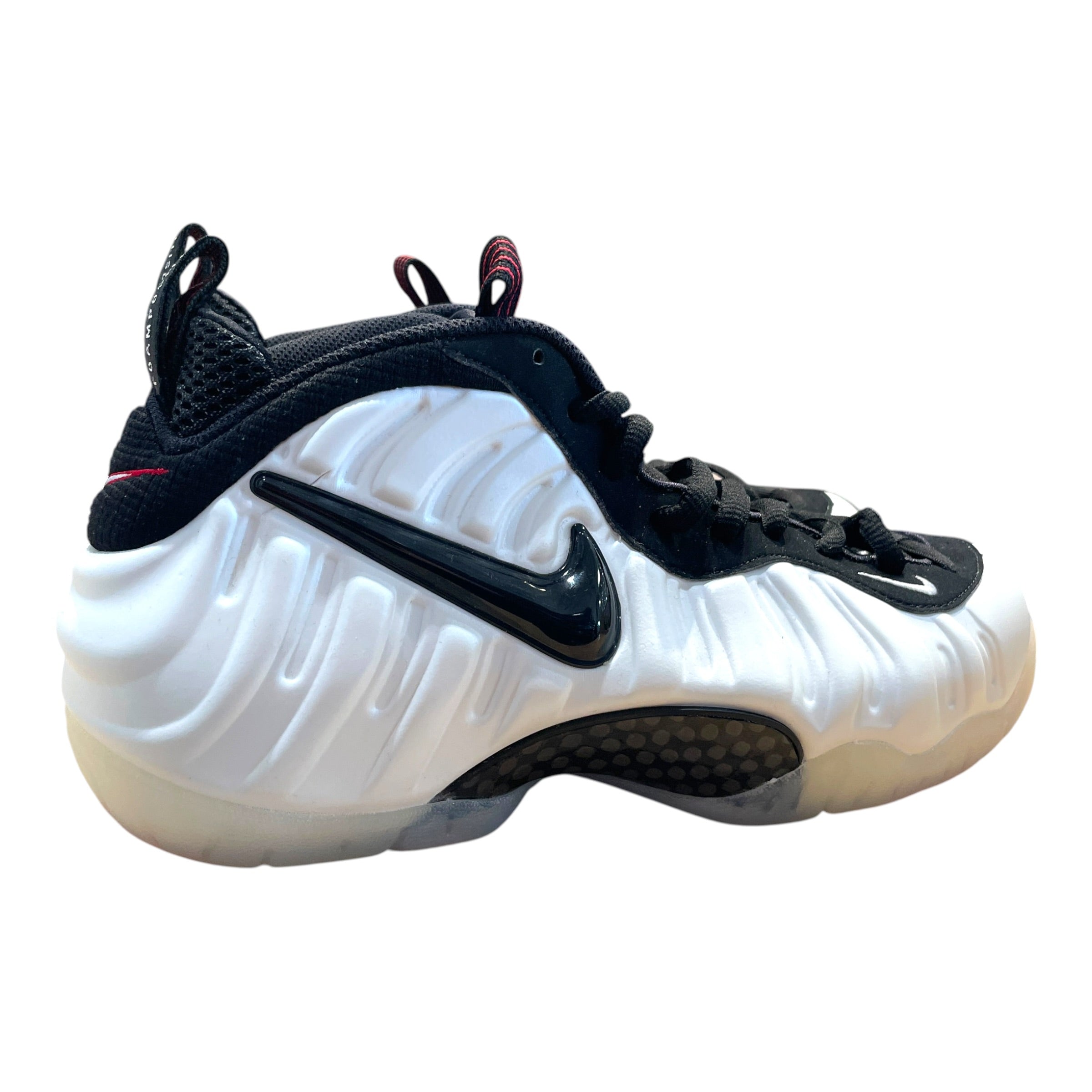 NIKE/Hi-Sneakers/US 8.5/Leather/WHT/Foamposite Pro Pearl view 2