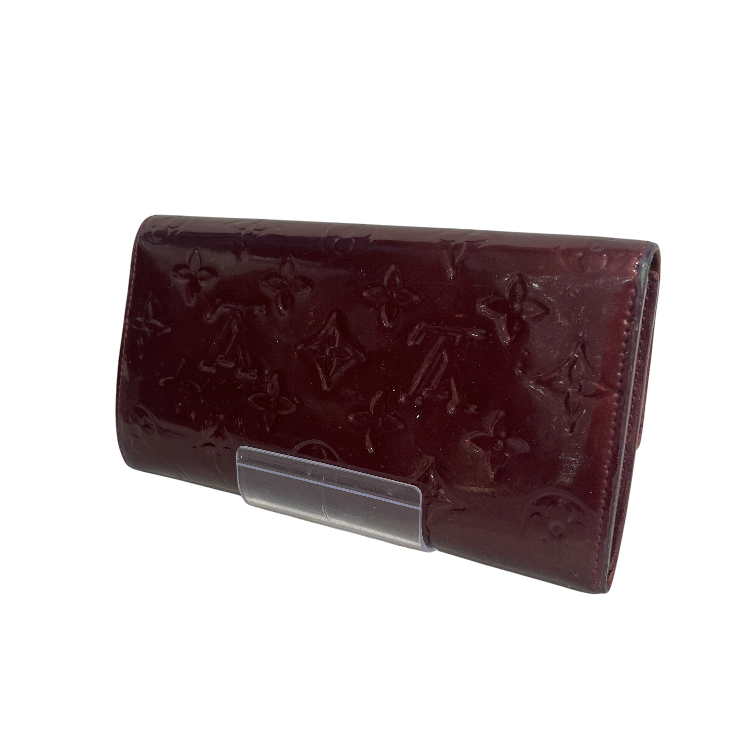 LOUIS VUITTON/Long Wallet/Monogram/Leather/BRD/Vernis Leather Sarah Wallet view 2