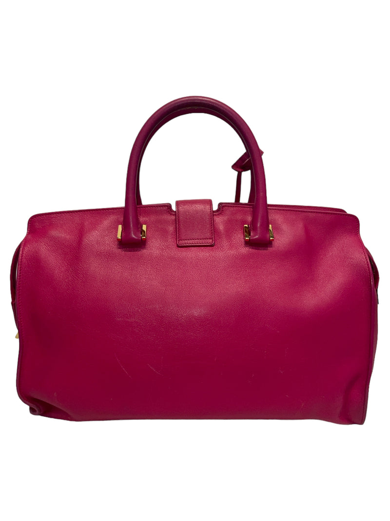 SAINT LAURENT/Hand Bag[PO]/PNK/Leather/394458