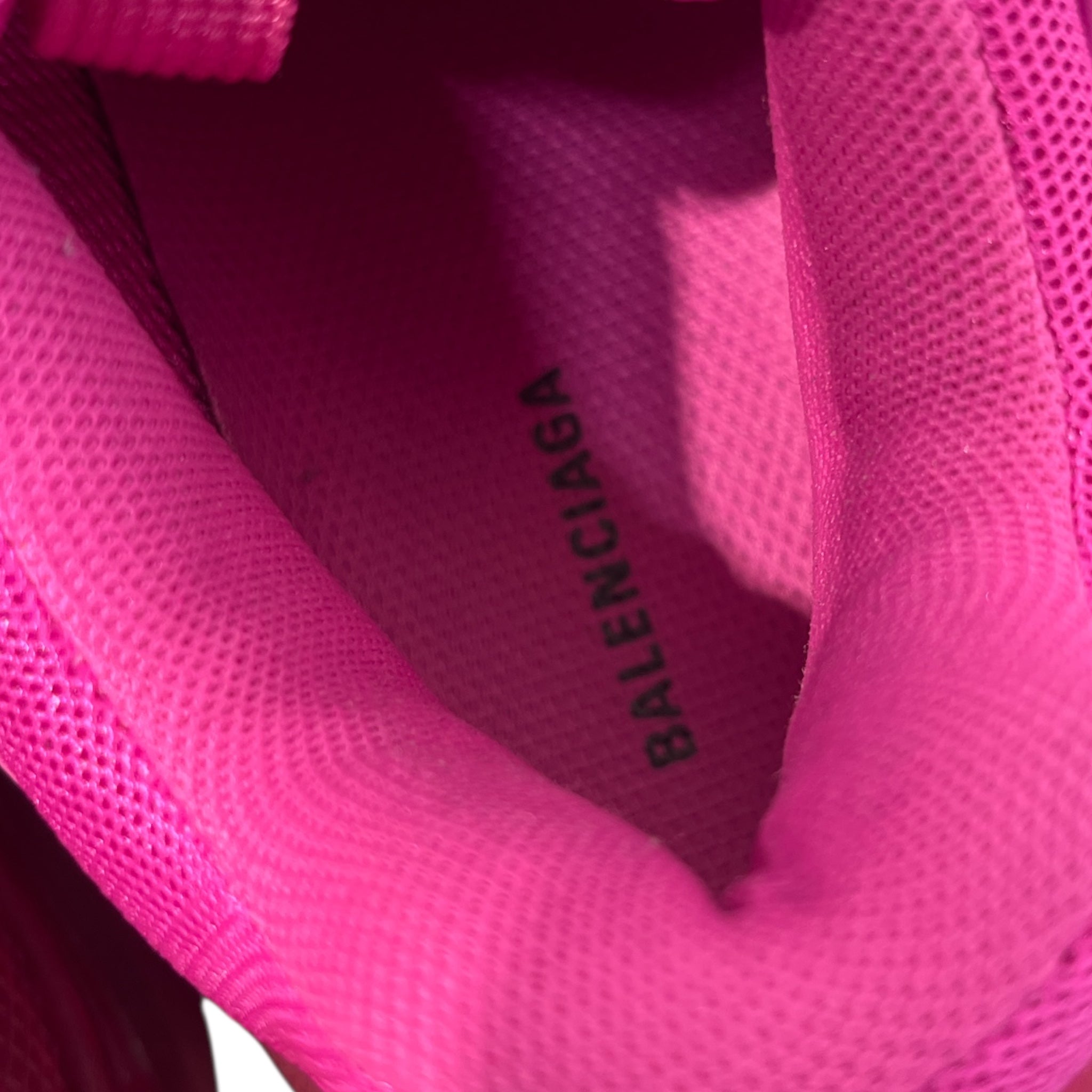 BALENCIAGA/Low-Sneakers/US 6/Cotton/PNK/ALL PINK TRIPLE S view 3
