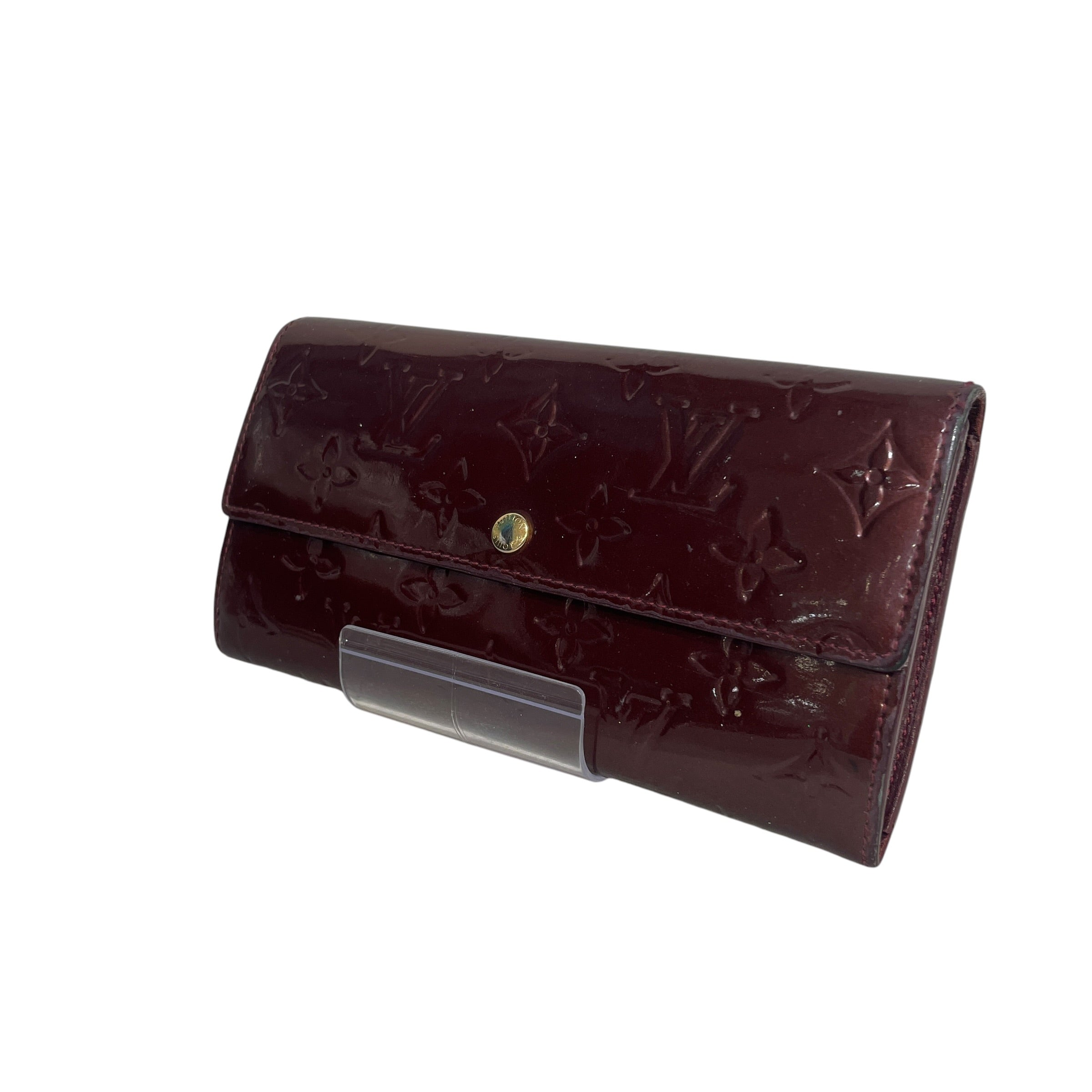 LOUIS VUITTON/Long Wallet/Monogram/Leather/BRD/Vernis Leather Sarah Wallet view 1