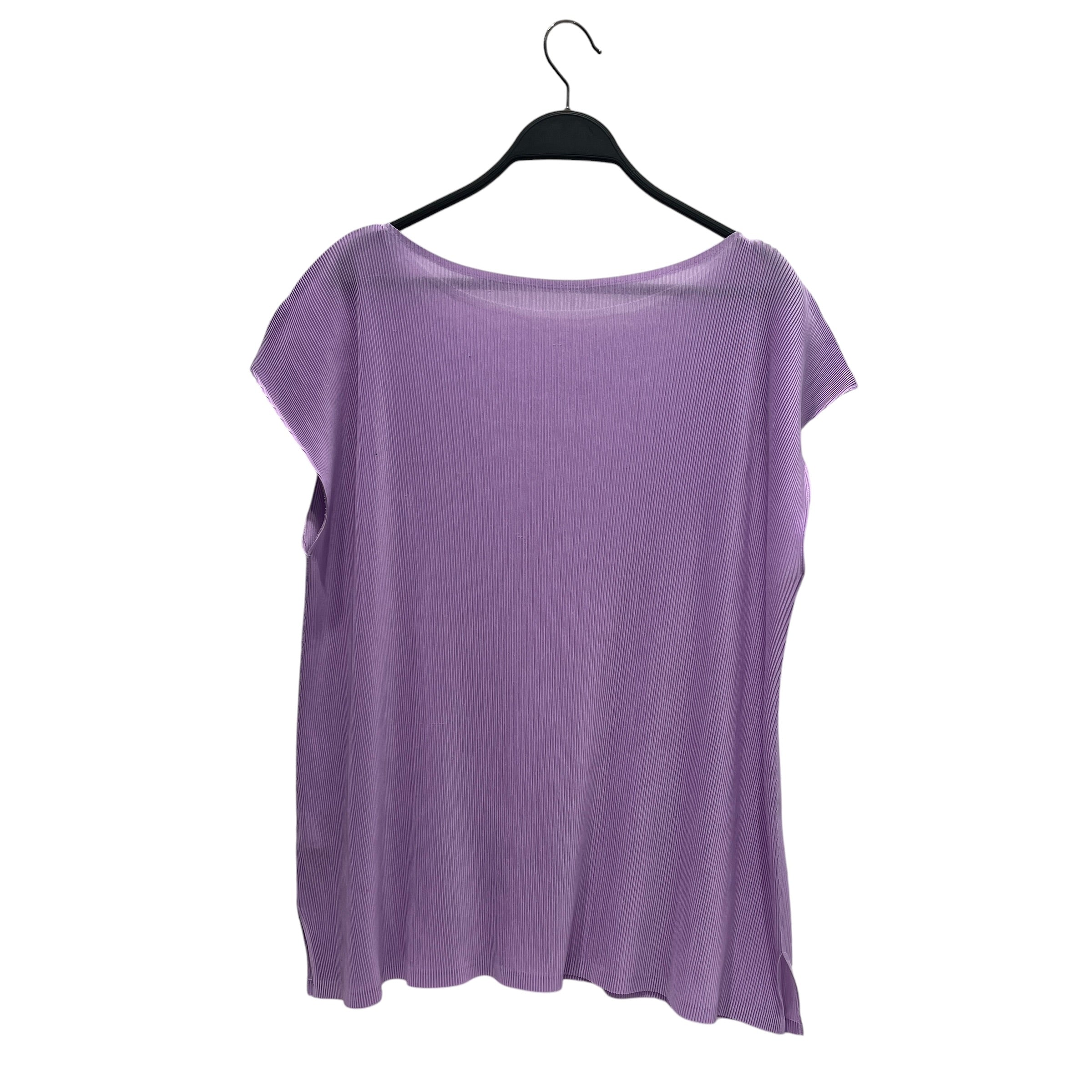 PLEATS PLEASE ISSEY MIYAKE/SL Blouse/FREE/Polyester/PPL/Pullover/Pleated Lilac Purple Tank Top view 2