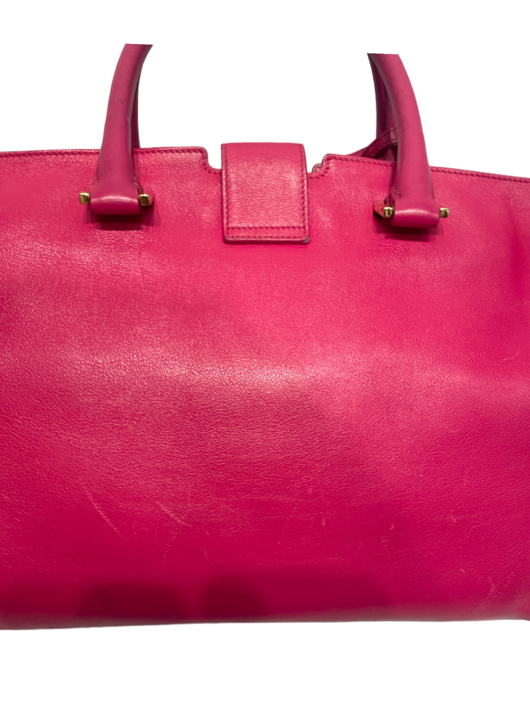 SAINT LAURENT/Hand Bag[PO]/PNK/Leather/394458 view 3