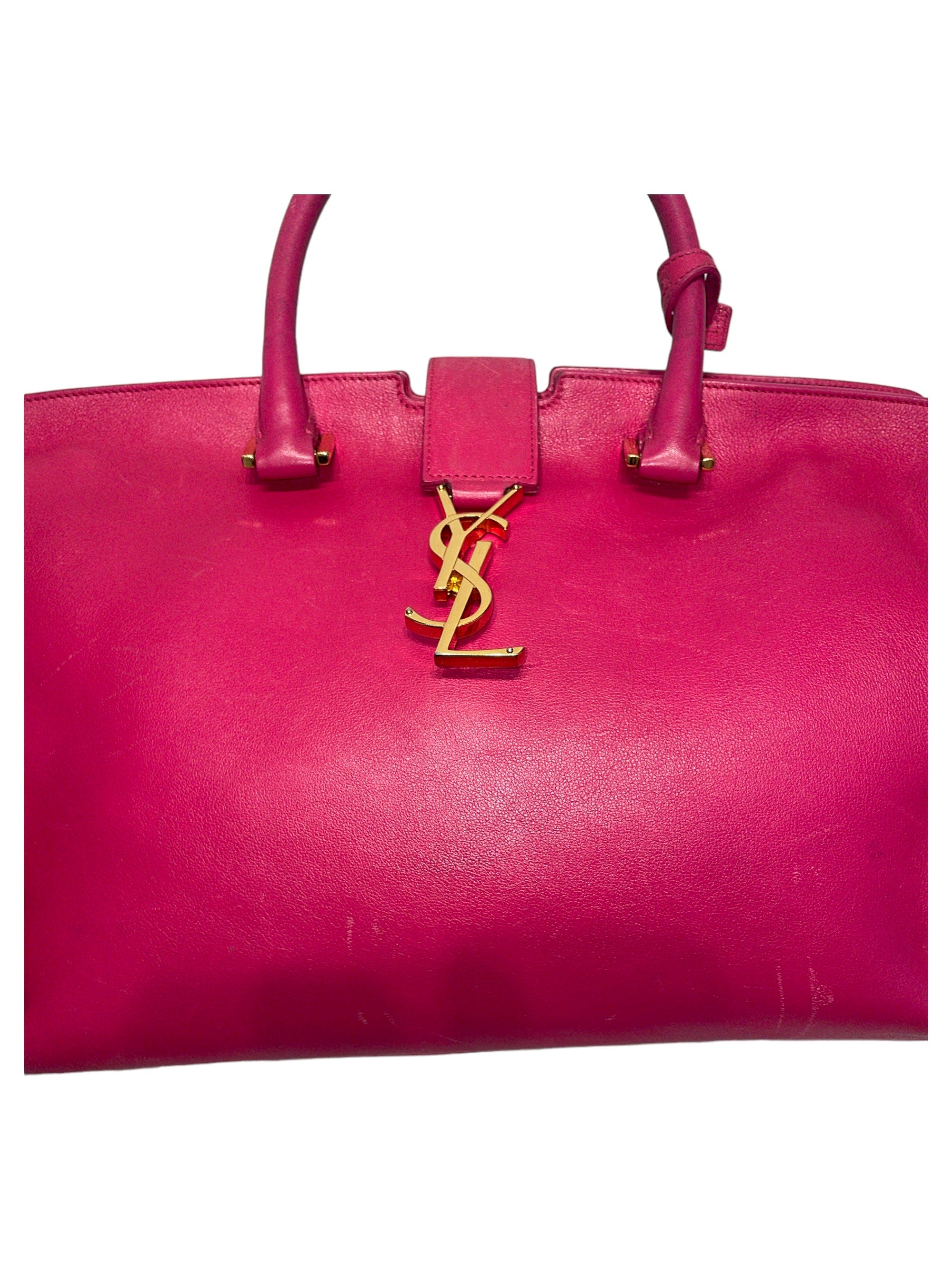 SAINT LAURENT/Hand Bag[PO]/PNK/Leather/394458 view 4