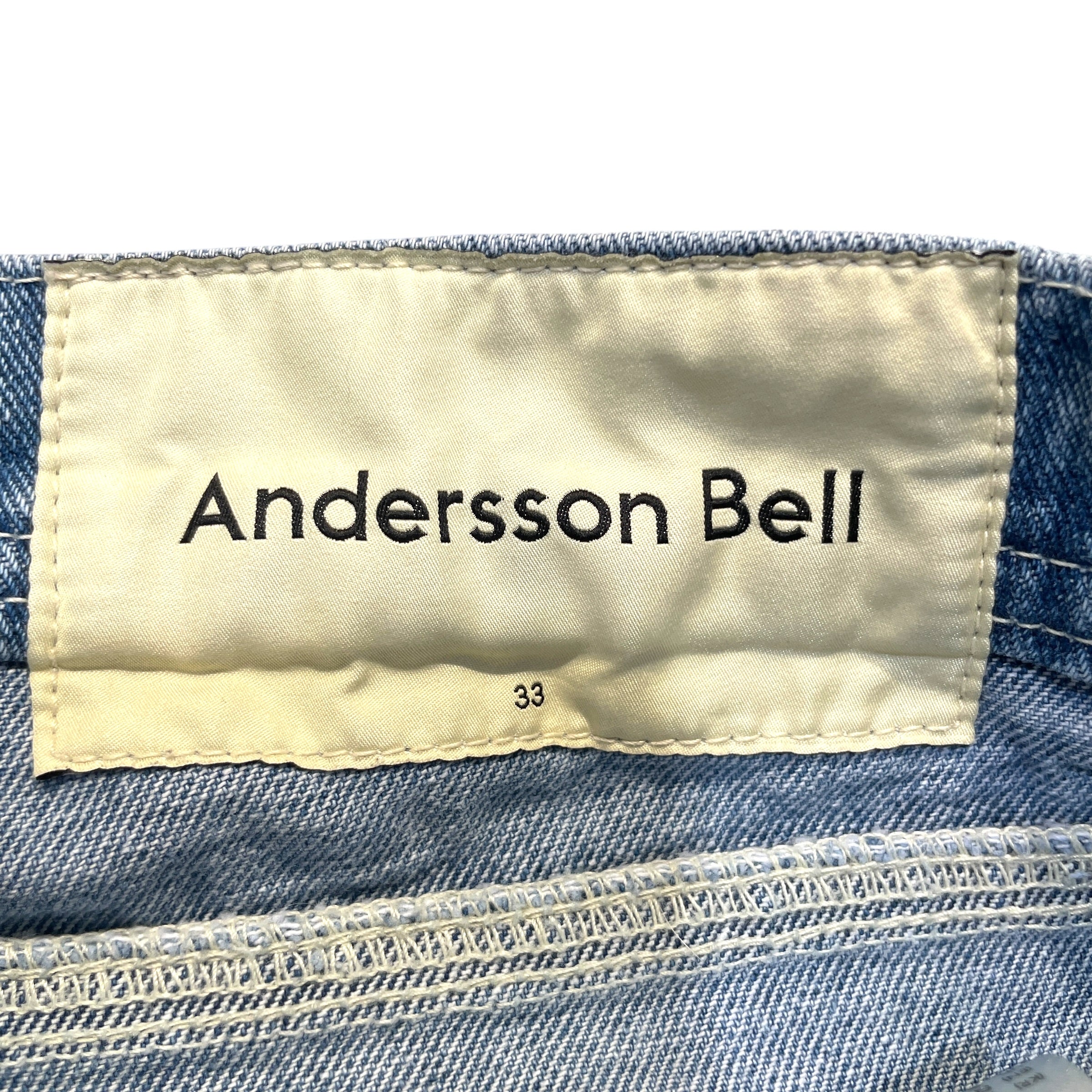 Andersson Bell/Straight Pants/33/Cotton/BLU/ view 4