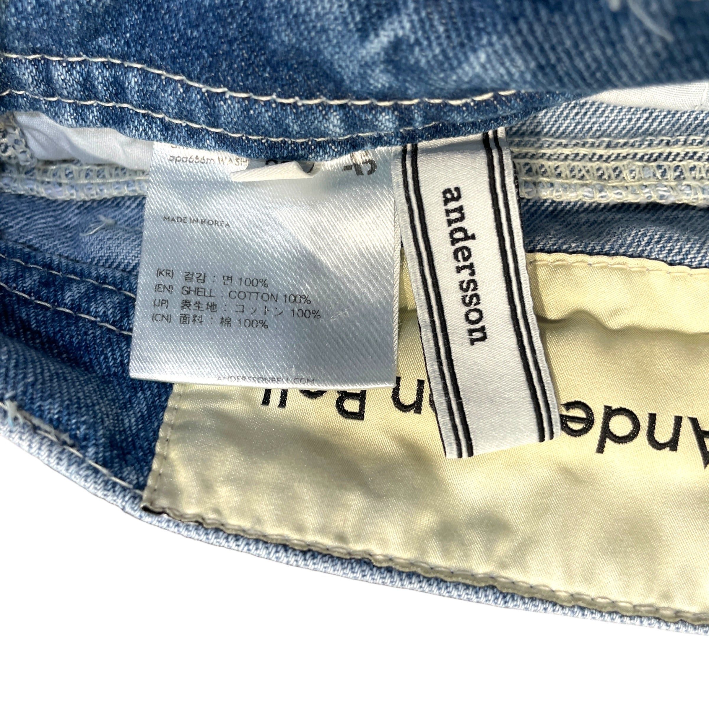 Andersson Bell/Straight Pants/33/Cotton/BLU/ view 5