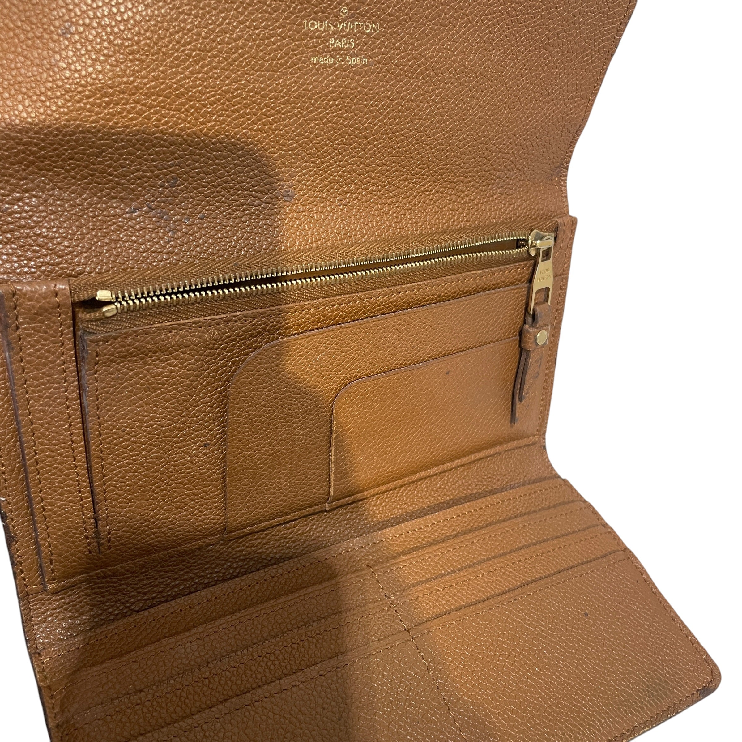 LOUIS VUITTON/Long Wallet/Monogram/Leather/CML/Empreinte Portefeyille Vitouse view 3