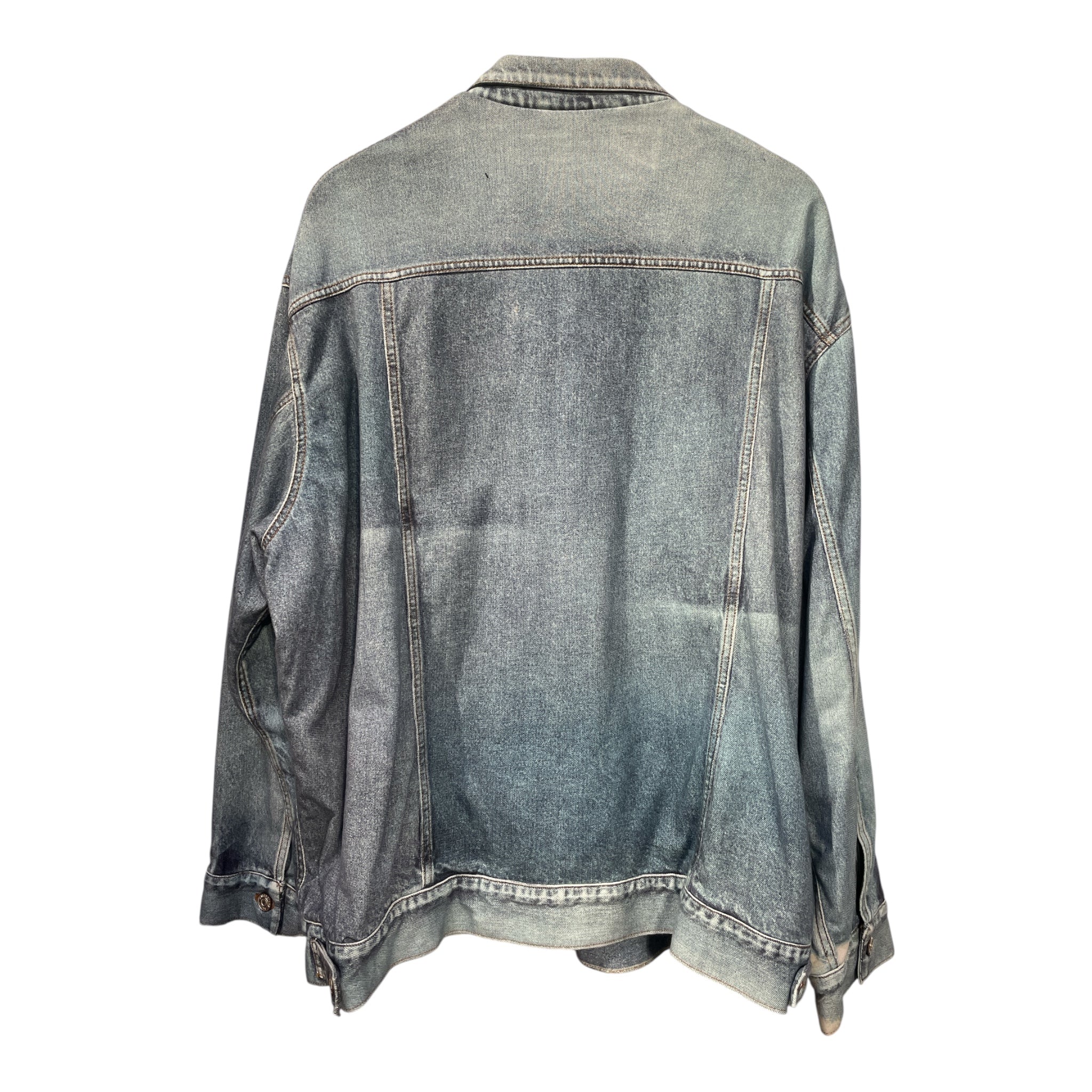 BALENCIAGA/Jacket/L/Denim/IDG/OVERSIZED JEAN JACKET view 2