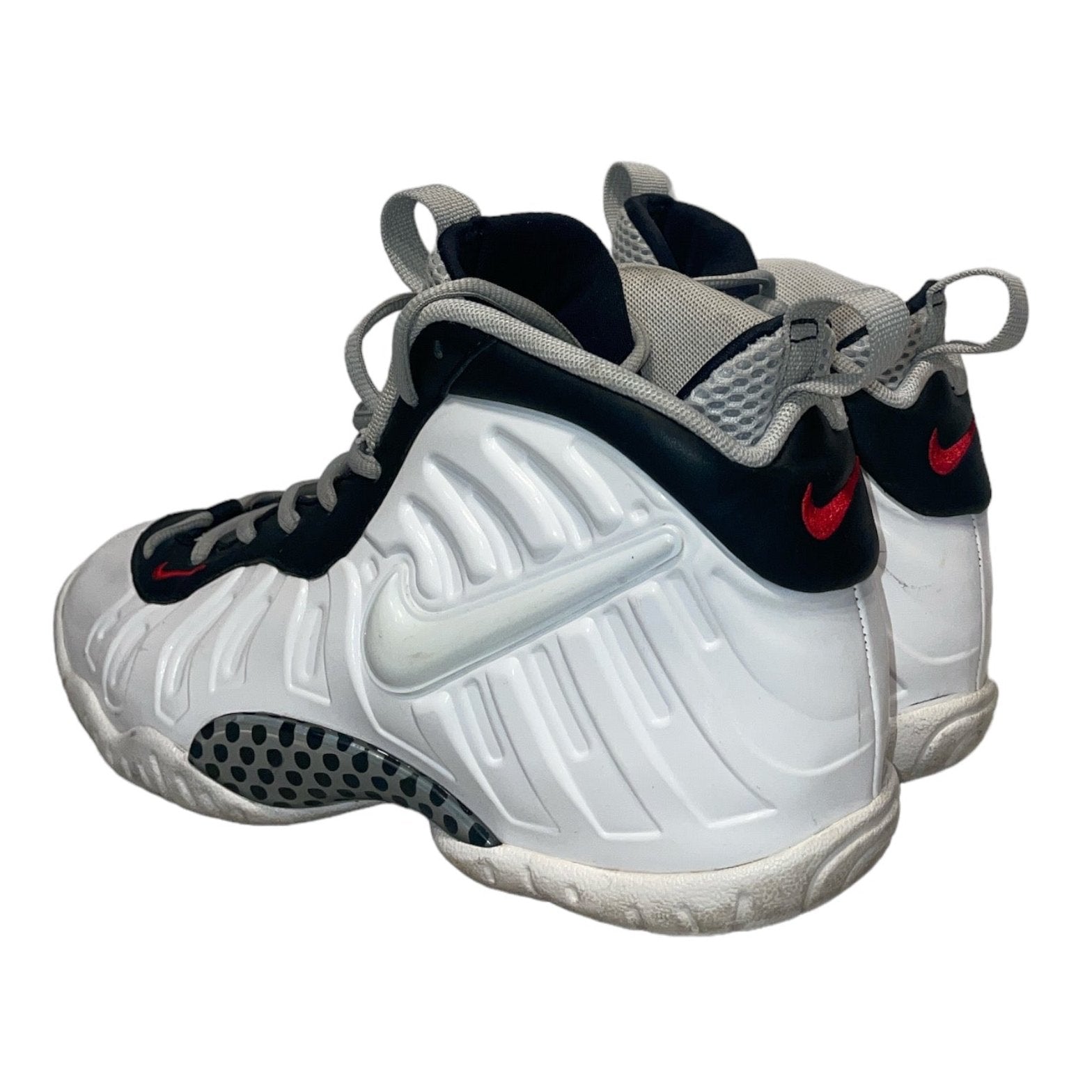 NIKE/Hi-Sneakers/US 8/Cotton/WHT/chrome white view 2