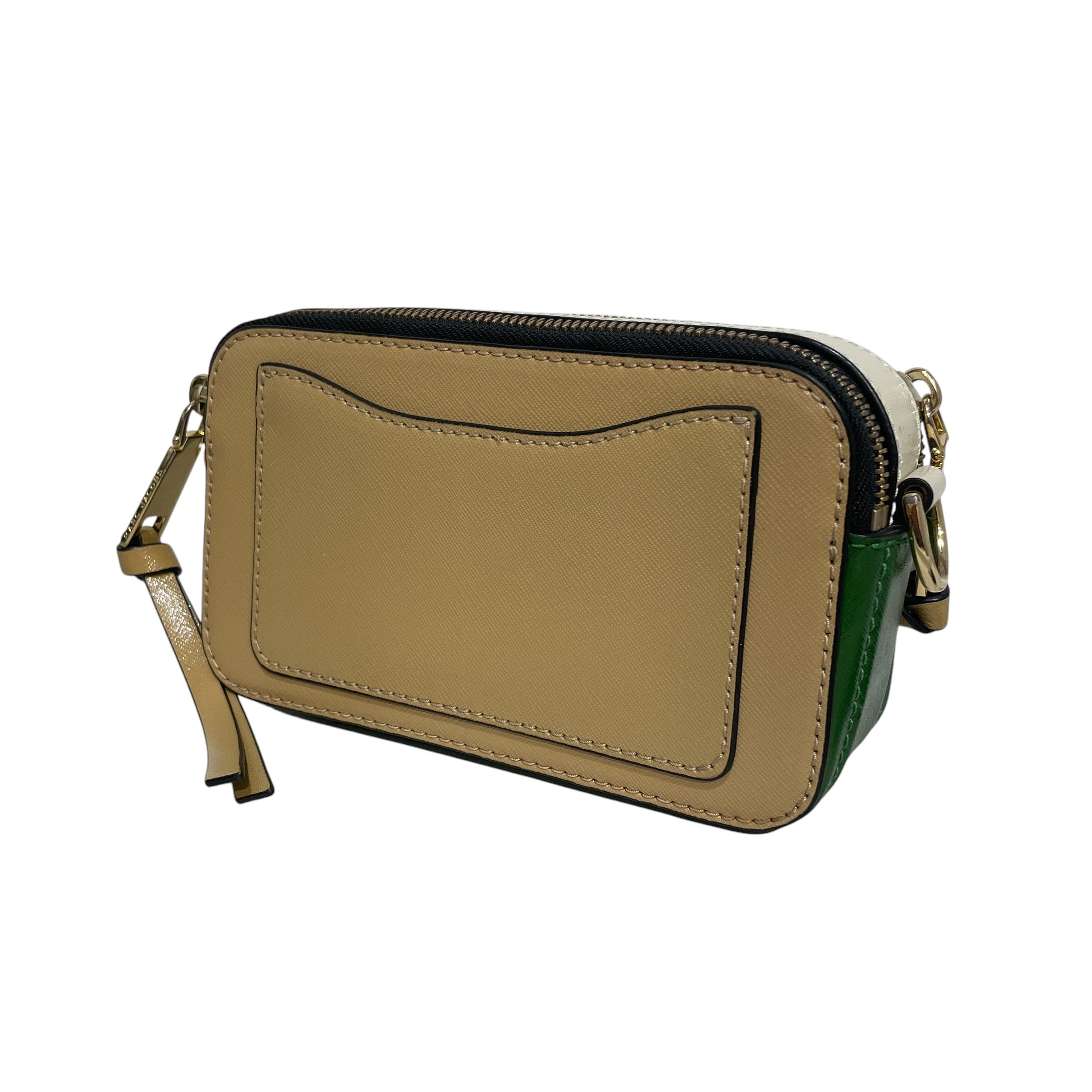 MARC JACOBS/Cross Body Bag/Leather/GRN/SnapShot Sandcastle CrossBody view 2