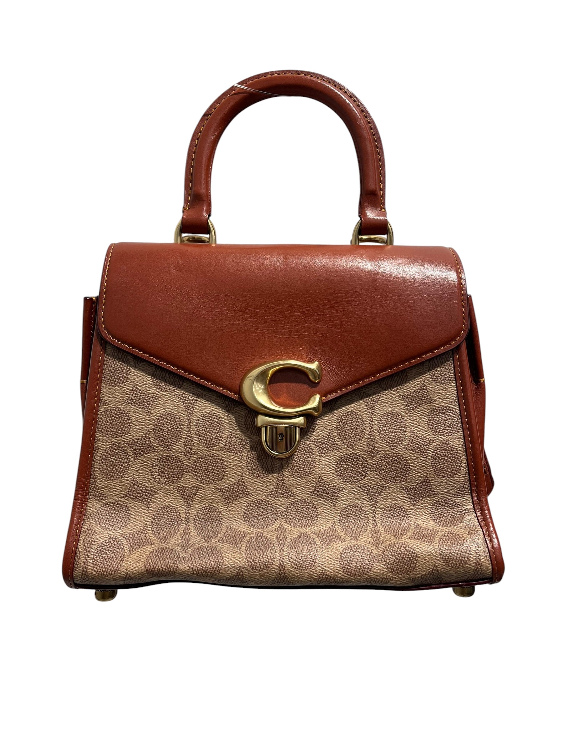 COACH/Bag/Monogram/Leather/CML/Sammy Top Handle view 1