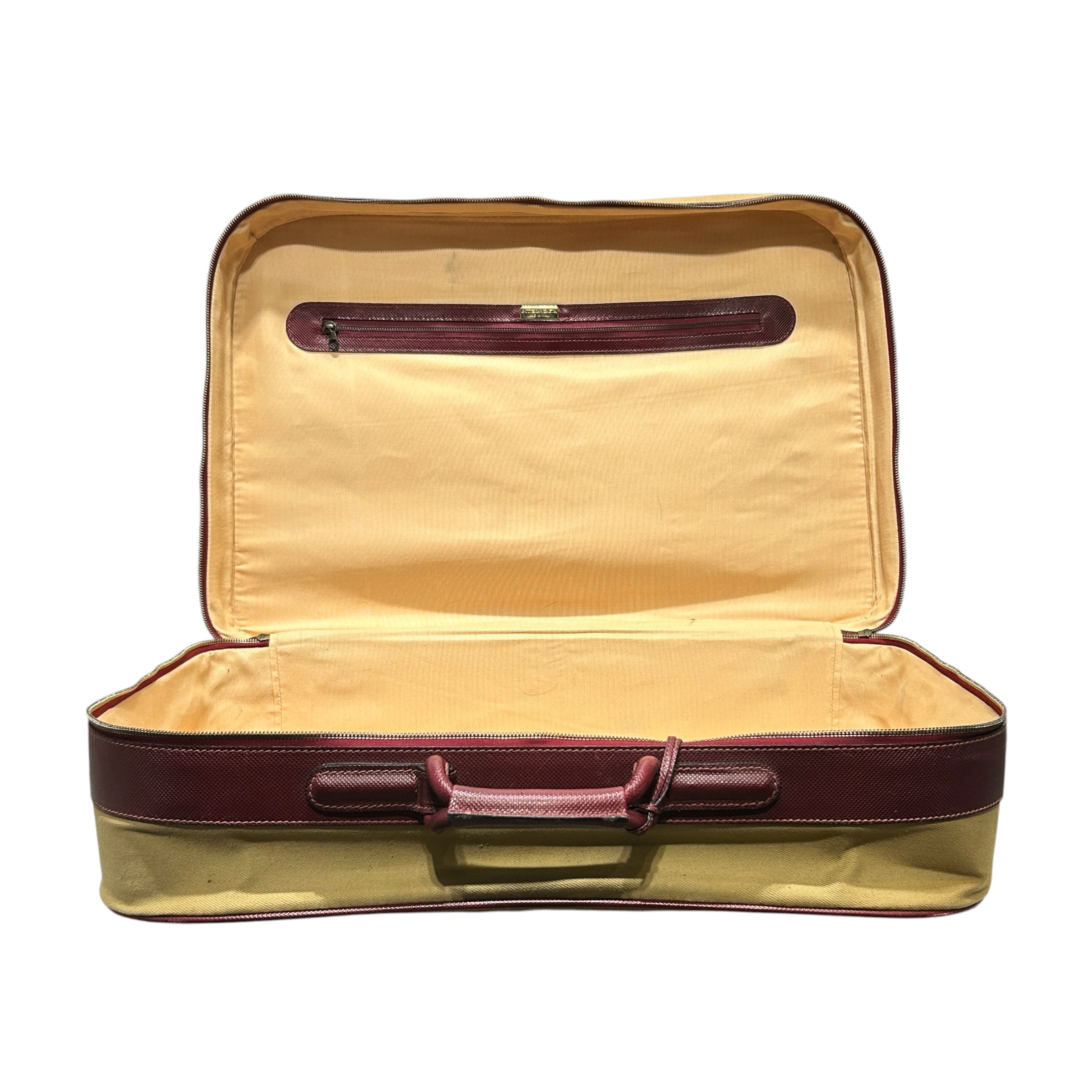 BOTTEGA VENETA/Luggage/Cotton/BEG/VINTAGE TRAVEL CASE view 3