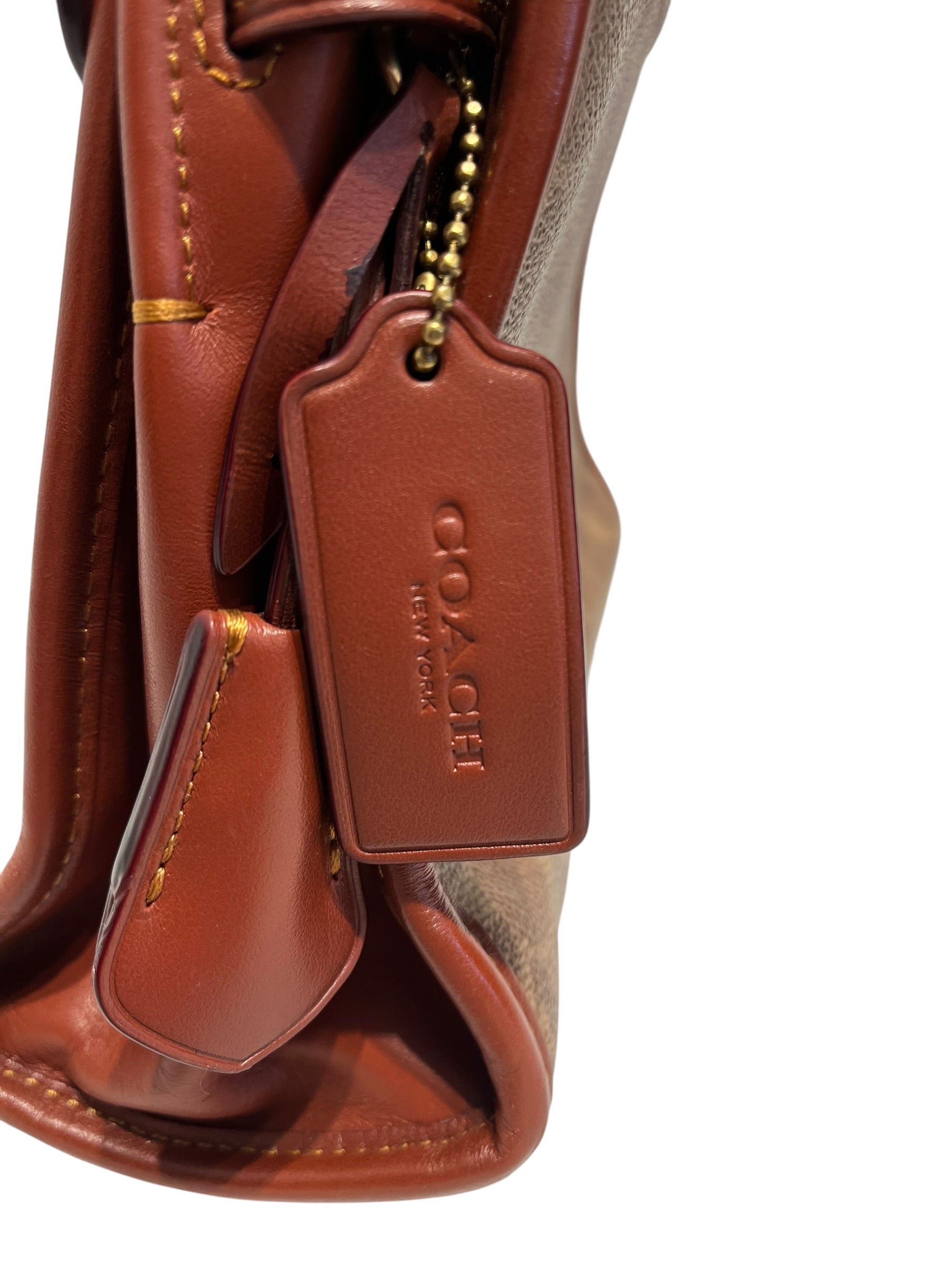 COACH/Bag/Monogram/Leather/CML/Sammy Top Handle view 6