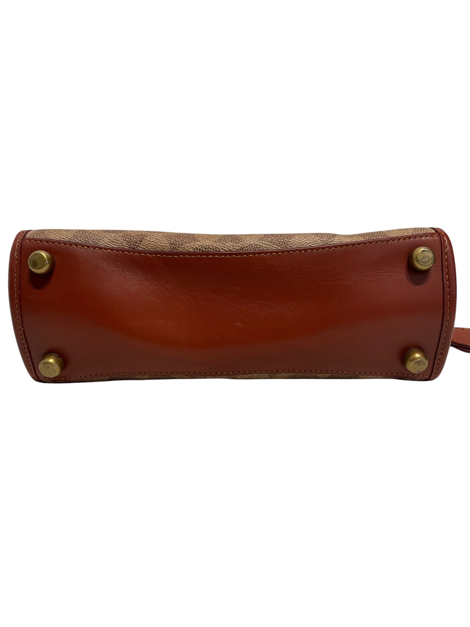 COACH/Bag/Monogram/Leather/CML/Sammy Top Handle view 4