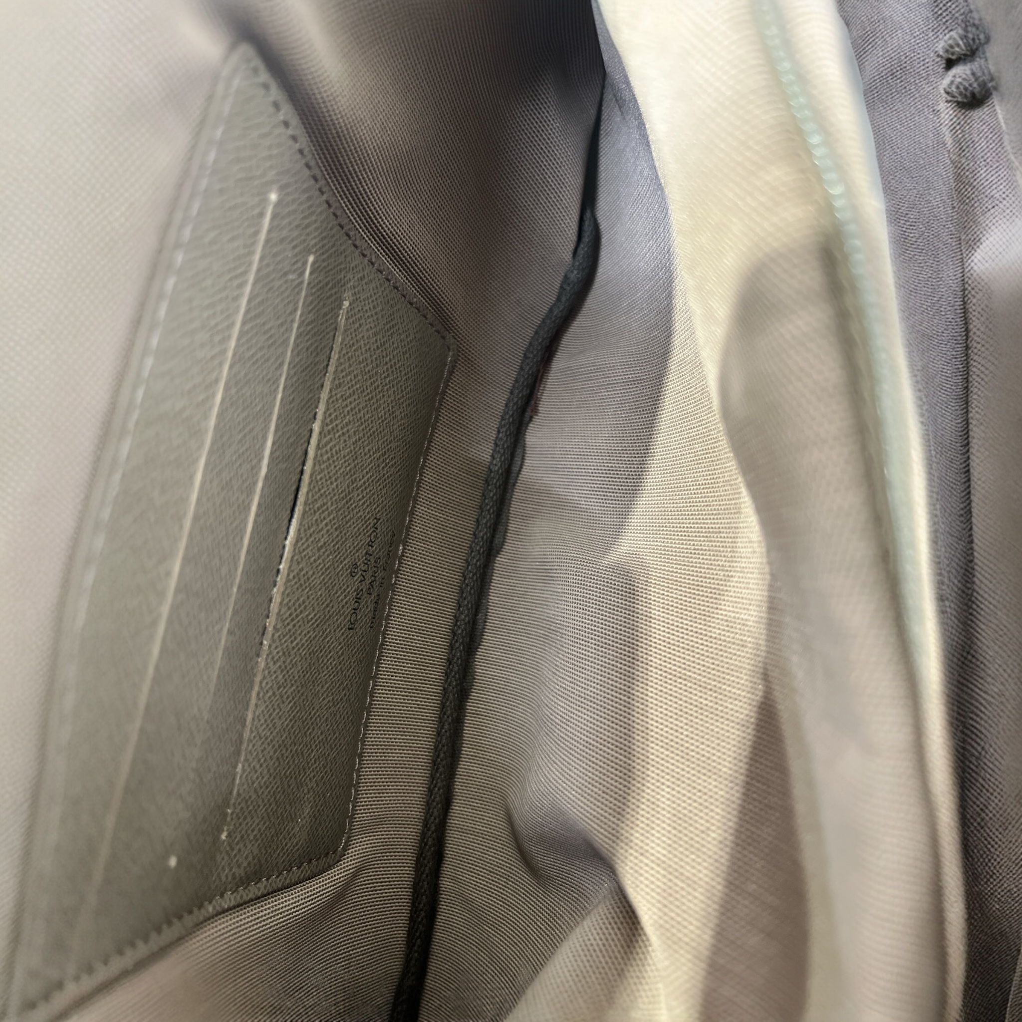 LOUIS VUITTON/Fanny Pack/Monogram/Cotton/KHK/DamierGeantCeinture view 3