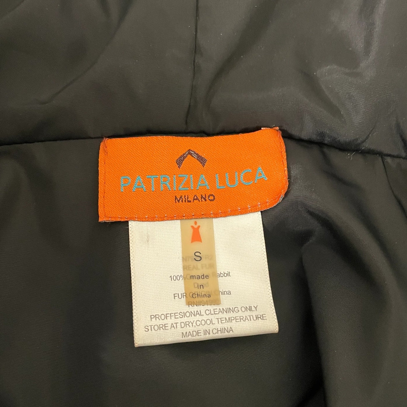 PATRICIA LUCA/Jacket/S/Fur/BLK/PATRICIA LUCA HOODED VEST view 3