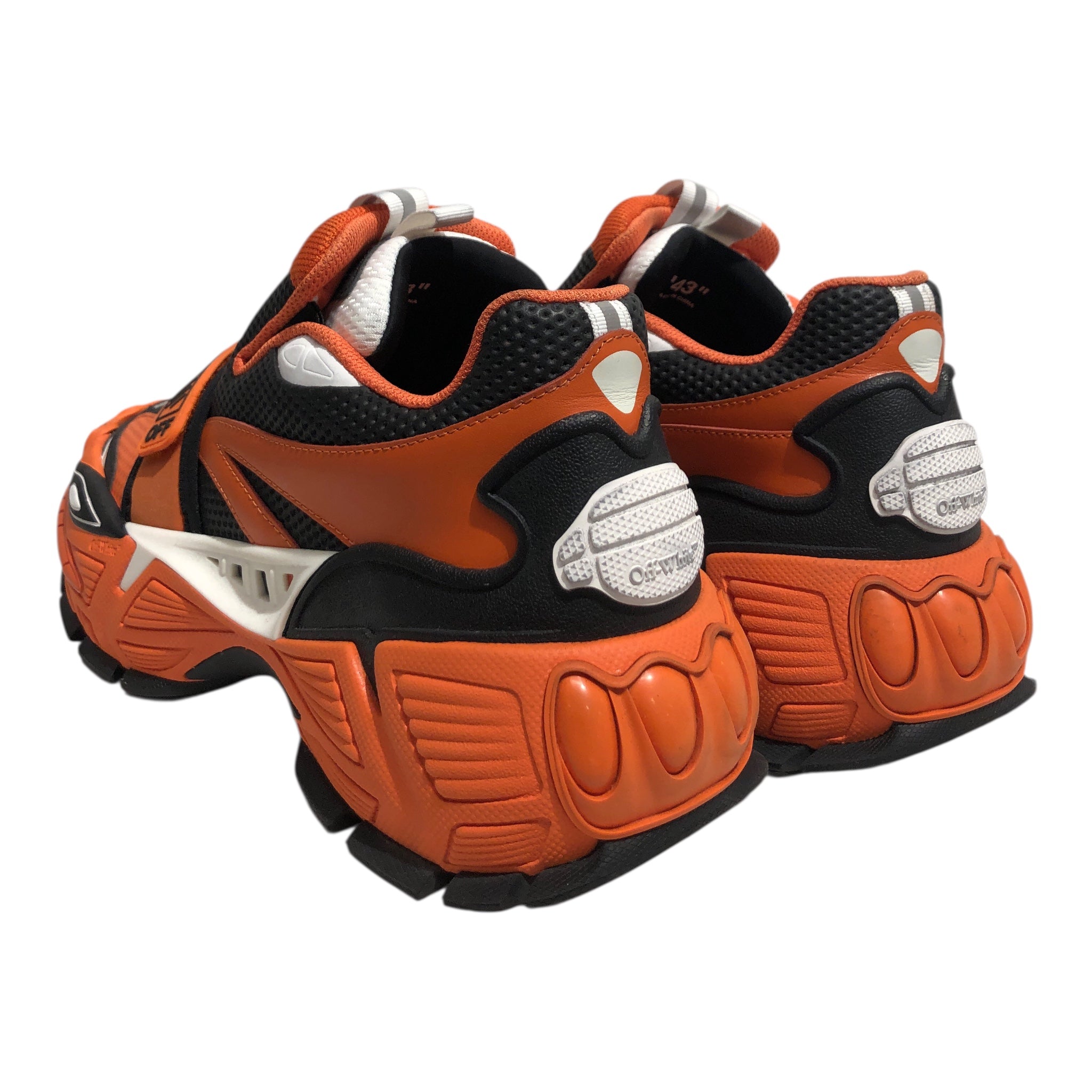 OFF-WHITE/Low-Sneakers/US 10/Stripe/ORN/GLOVE SLIP ON view 2
