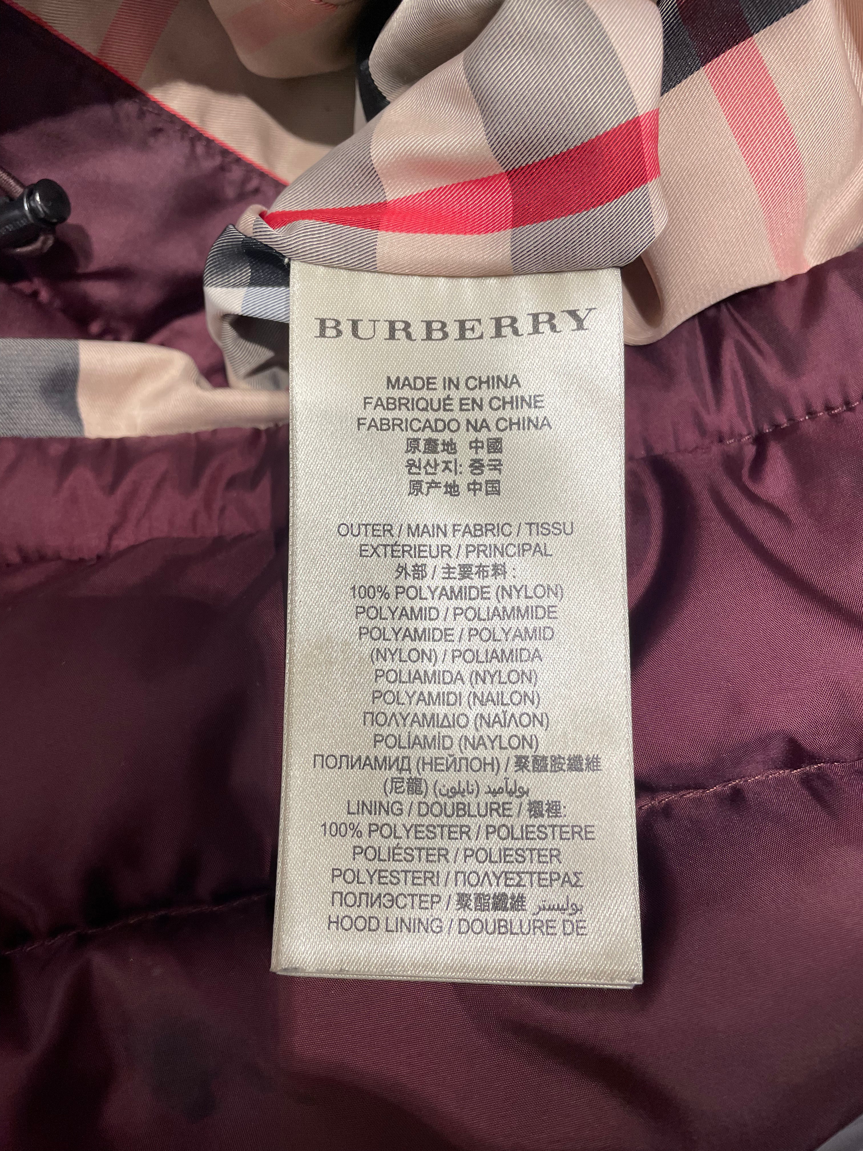 BURBERRY BRIT/Puffer Jkt/XXL/Cotton/BRD/Winterleigh Bordeaux Puffer view 4