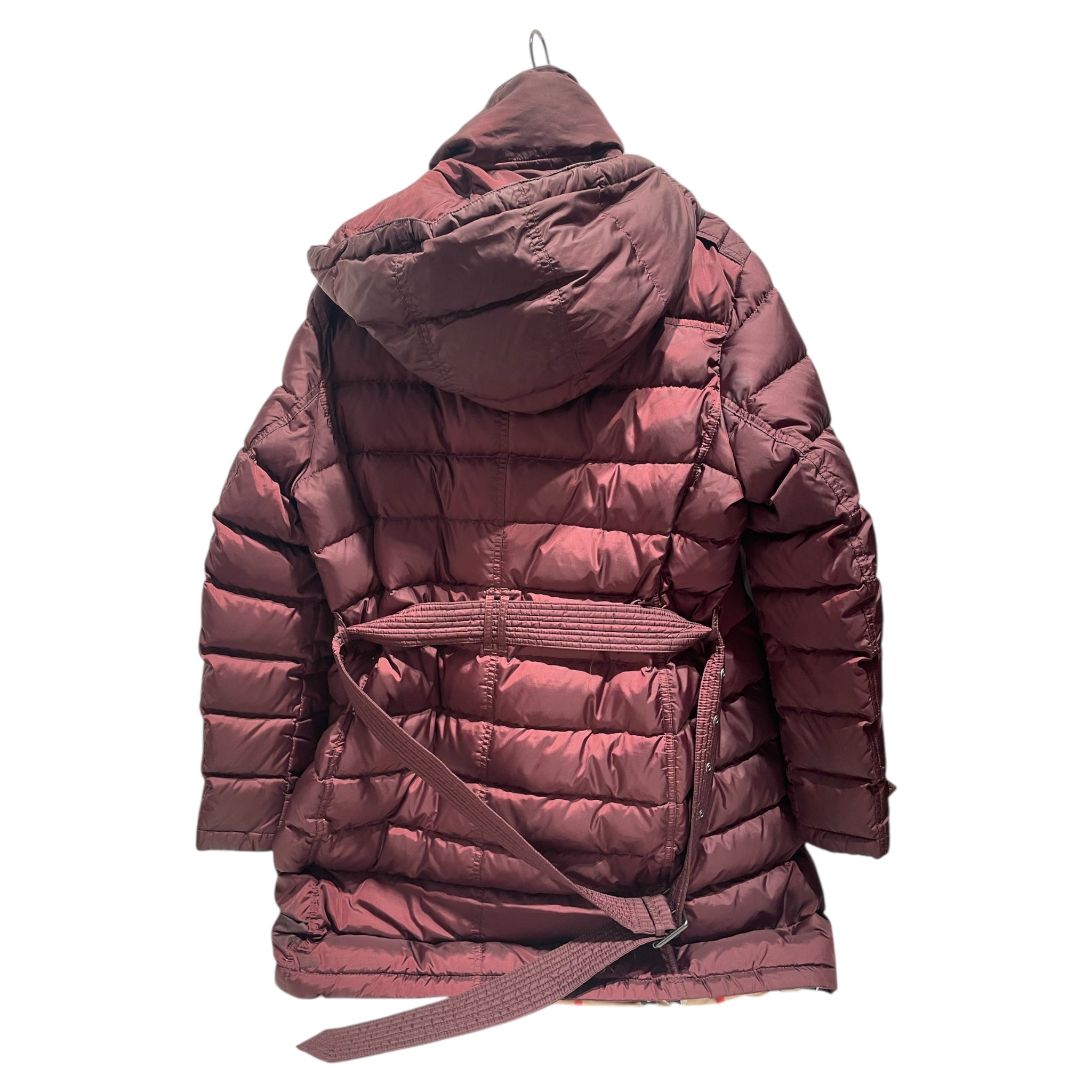 BURBERRY BRIT/Puffer Jkt/XXL/Cotton/BRD/Winterleigh Bordeaux Puffer view 2