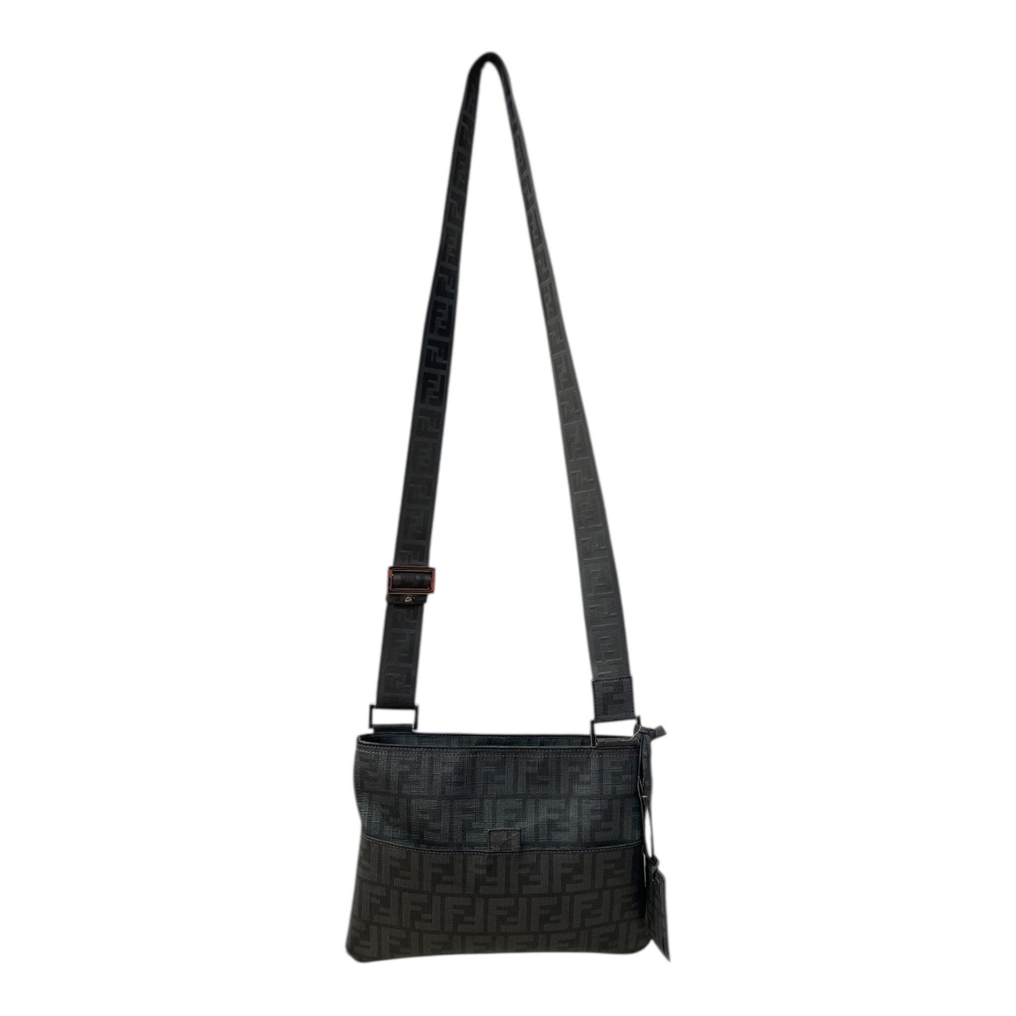 FENDI/Cross Body Bag/Monogram/Leather/GRY/ view 1