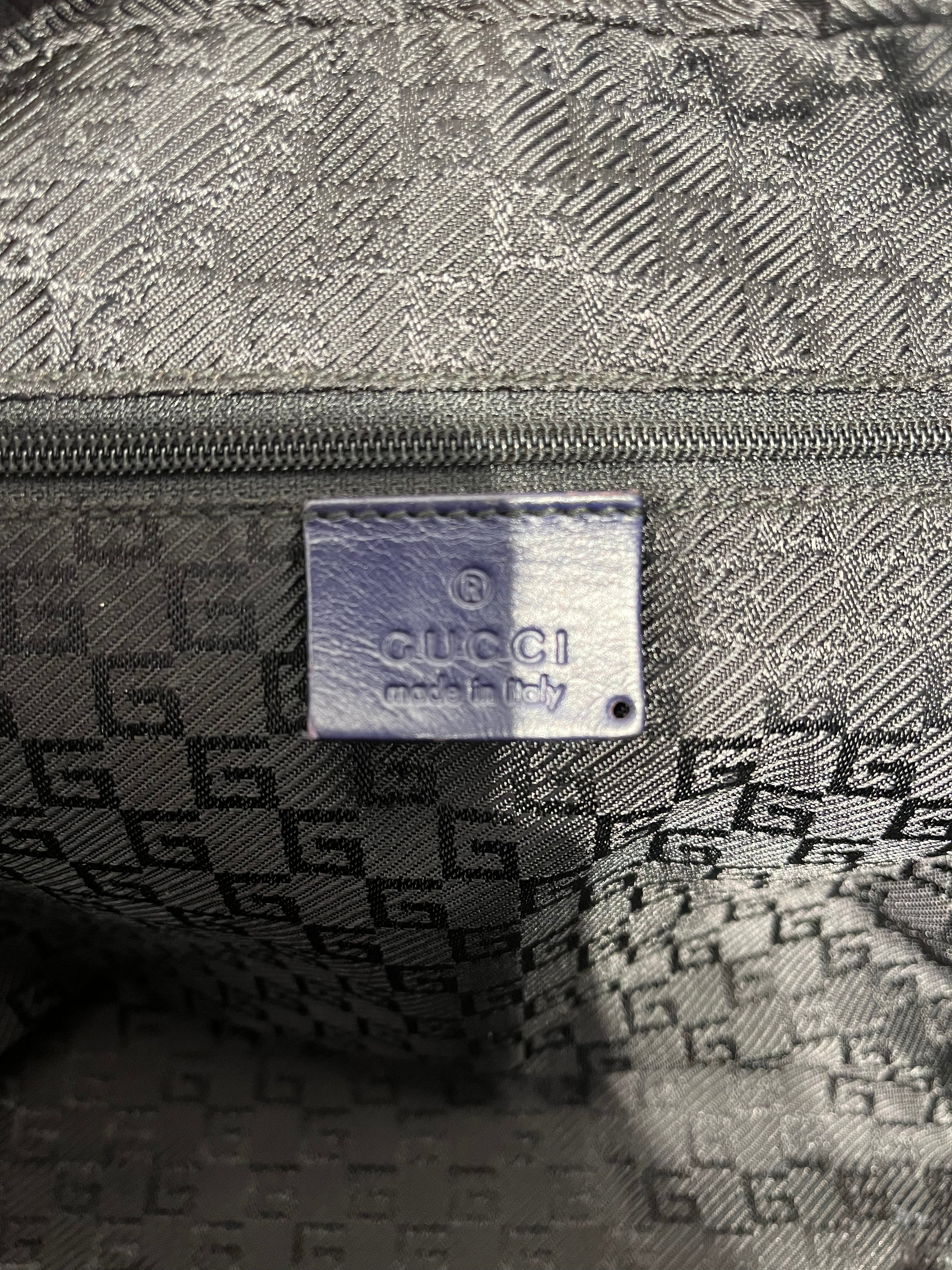 GUCCI/Bag/Leather/BLU/Shoulder bag view 6