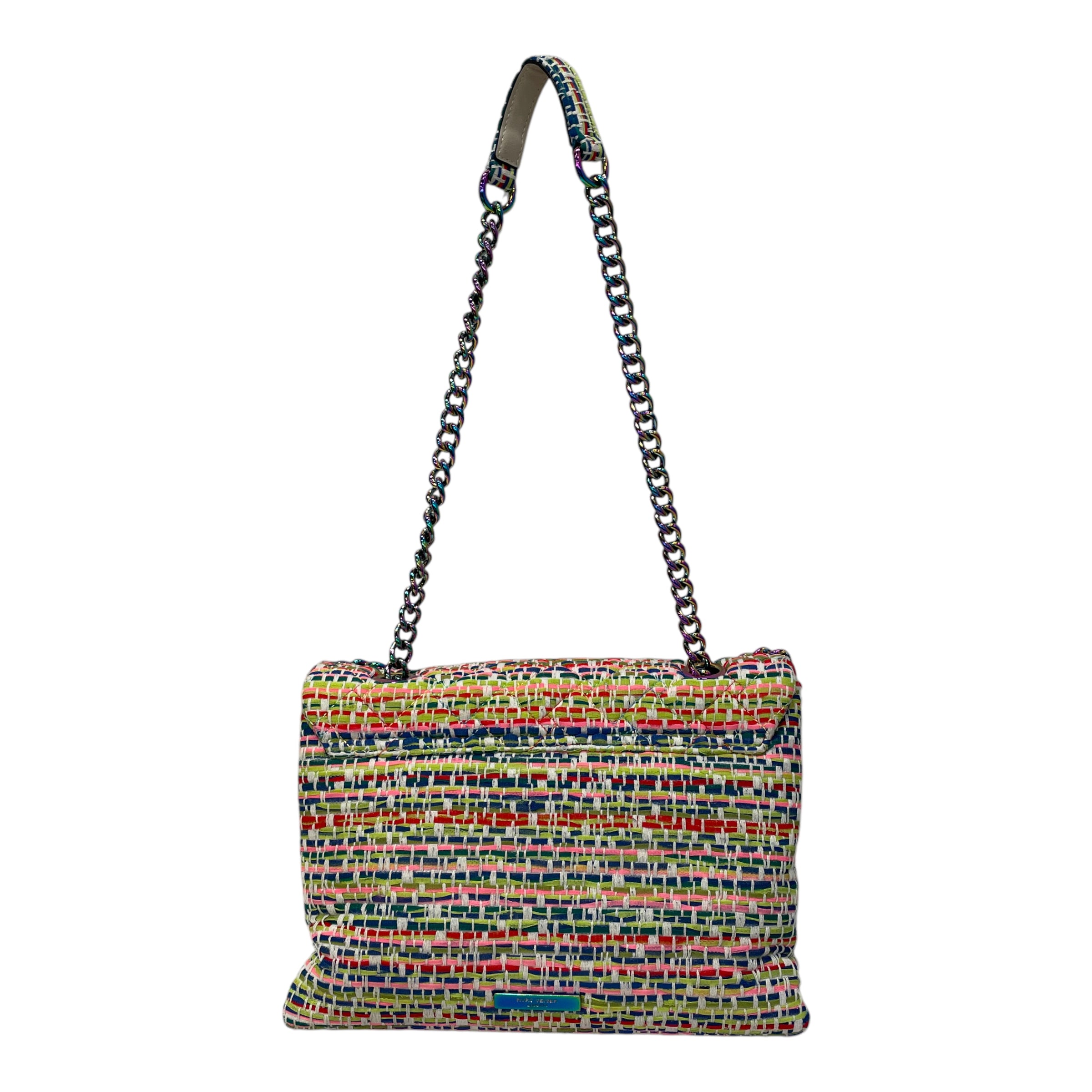 Kurt Geiger/Cross Body Bag/L/Stripe/Cotton/MLT/Kensington Tweed view 2