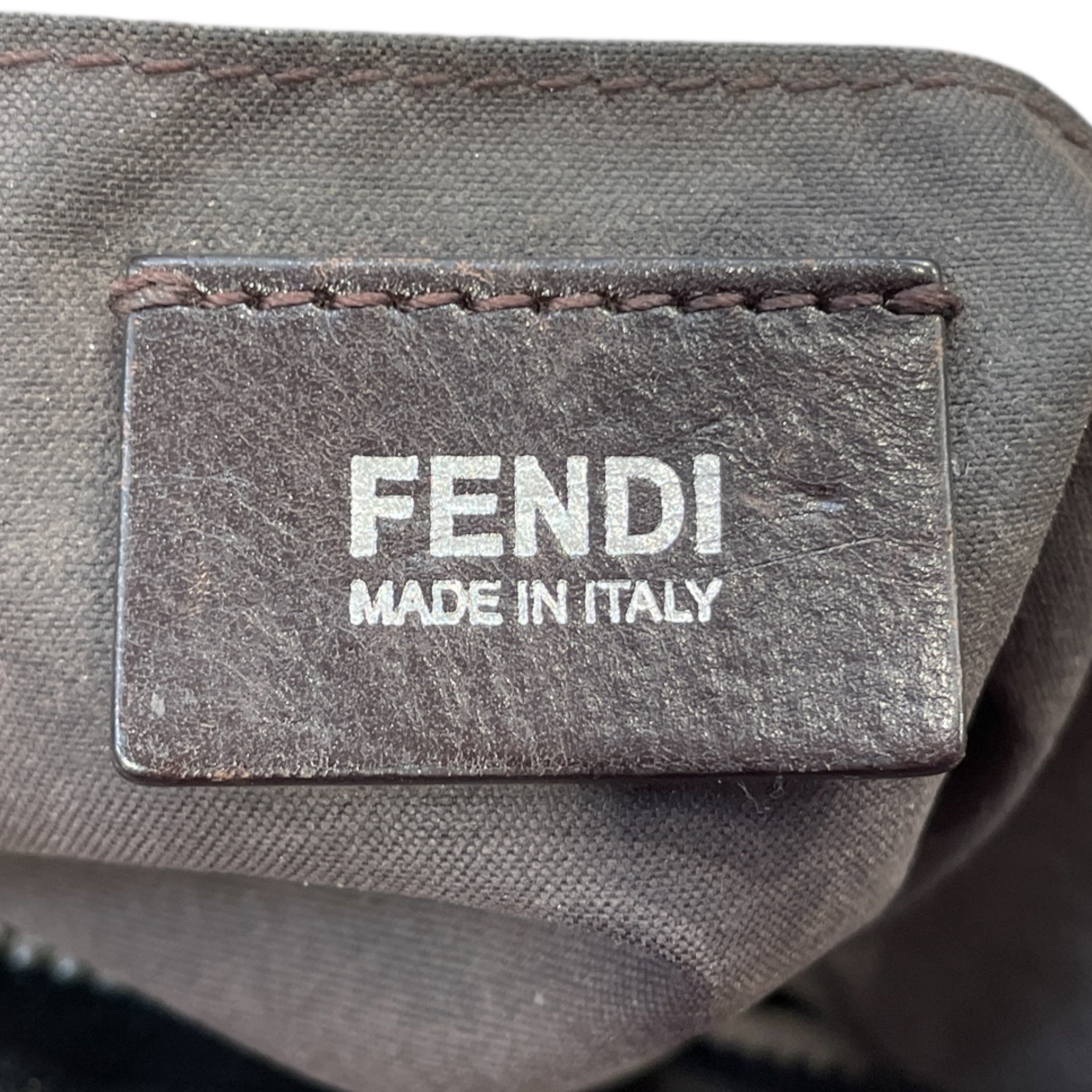 FENDI/Cross Body Bag/Monogram/Leather/GRY/ view 6