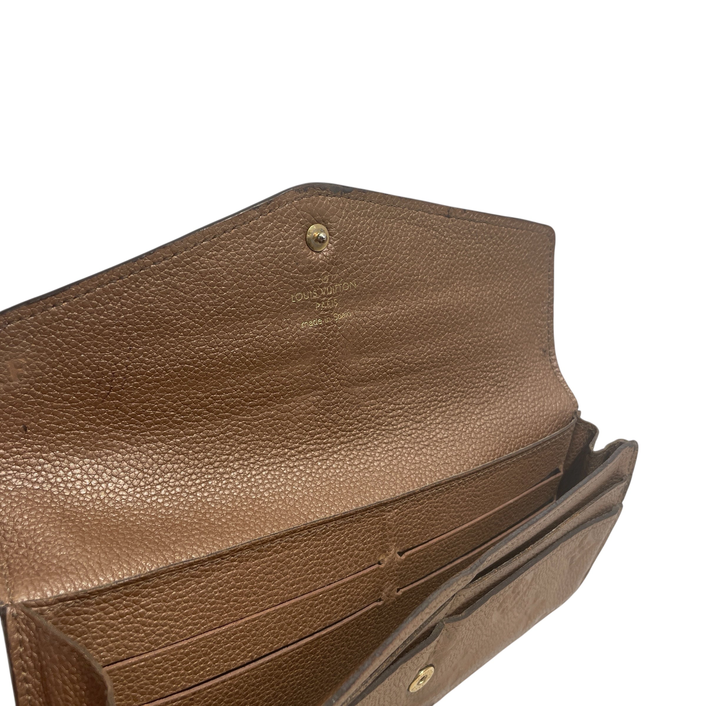 LOUIS VUITTON/Long Wallet/Leather/CML/L's/ view 3