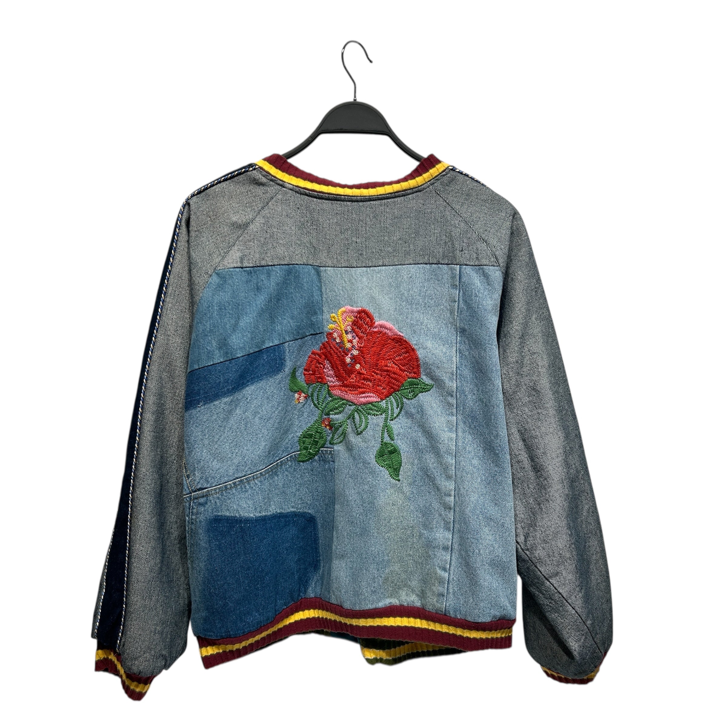 KAPITAL/Souvenir Jkt/L/Denim/IDG/Graphic/REVERSIBLE FLOWER view 2
