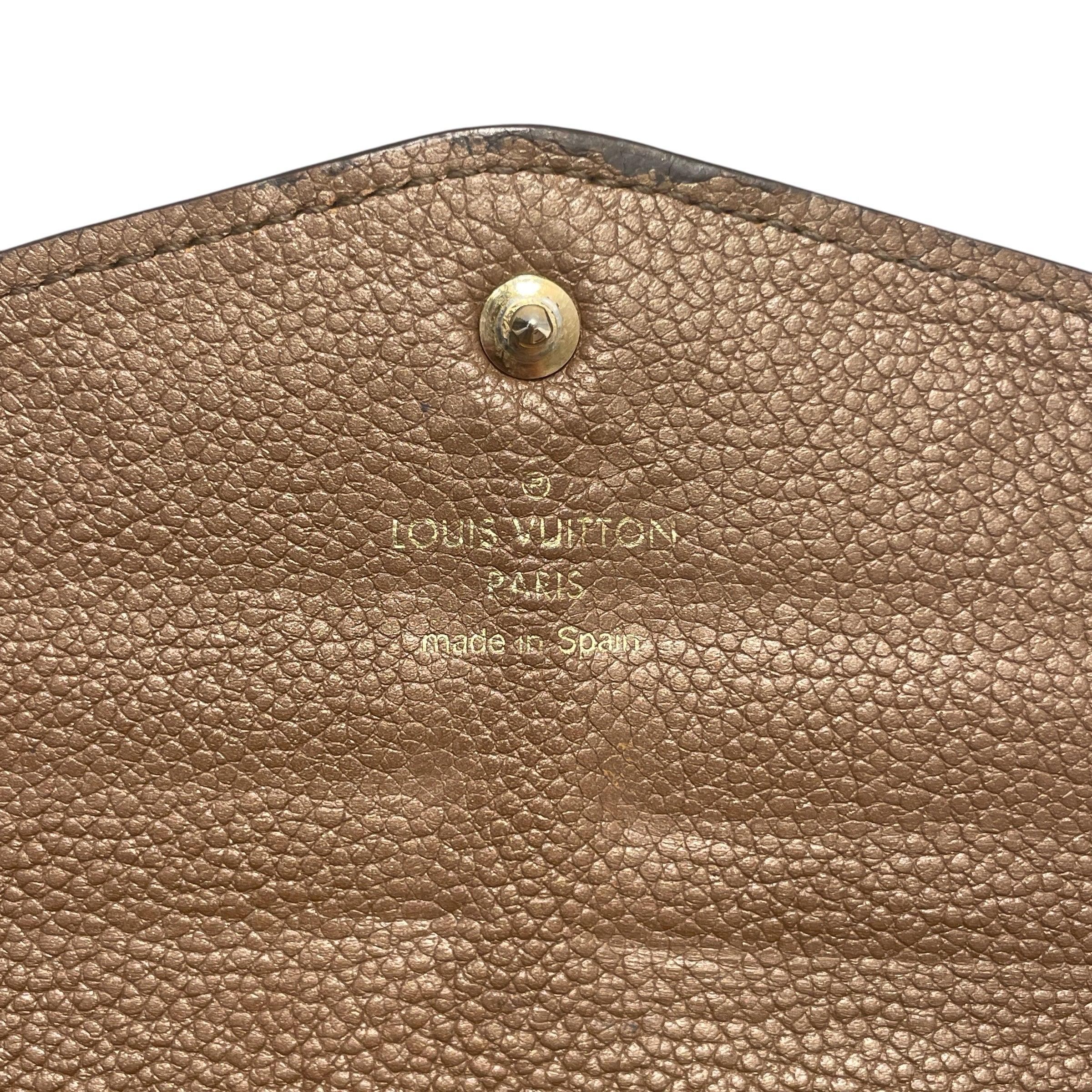 LOUIS VUITTON/Long Wallet/Leather/CML/L's/ view 4
