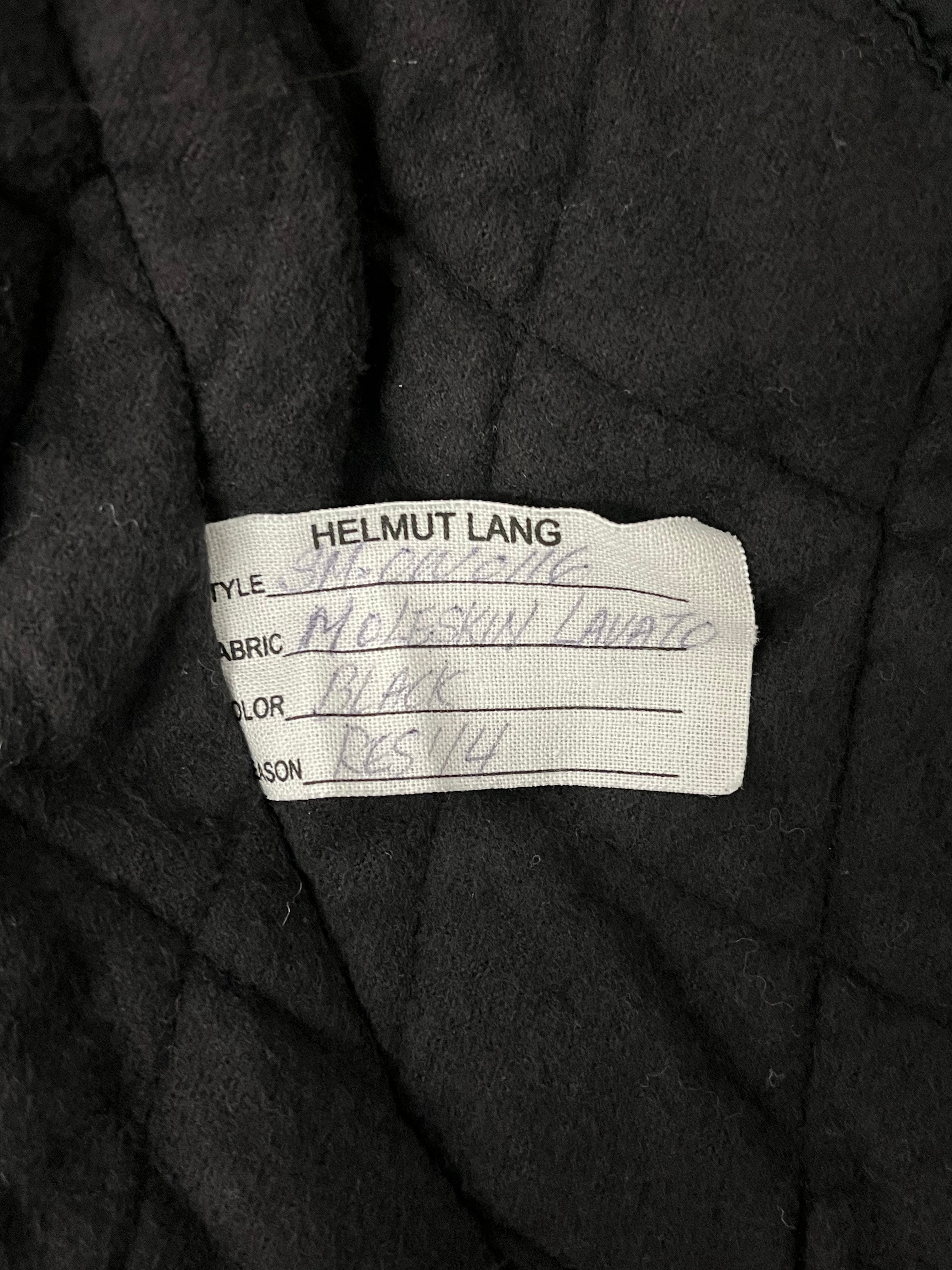 Helmut Lang/Quilted Jkt/BLK/MOLESKIN QUILTED INNER LINING view 4