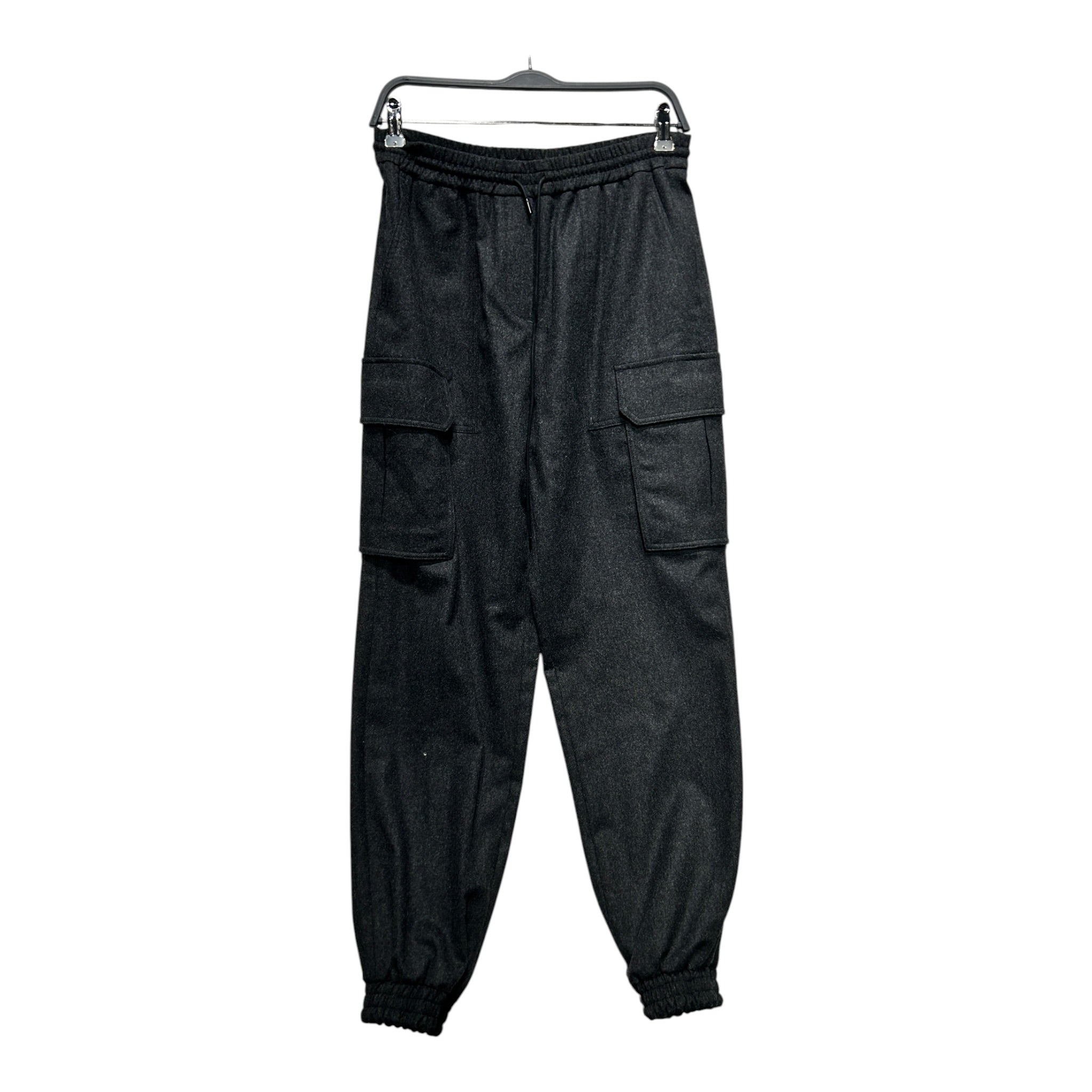 Juun.J/Bottoms/38/Wool/GRY/CARGO SWEAT PANTS view 1
