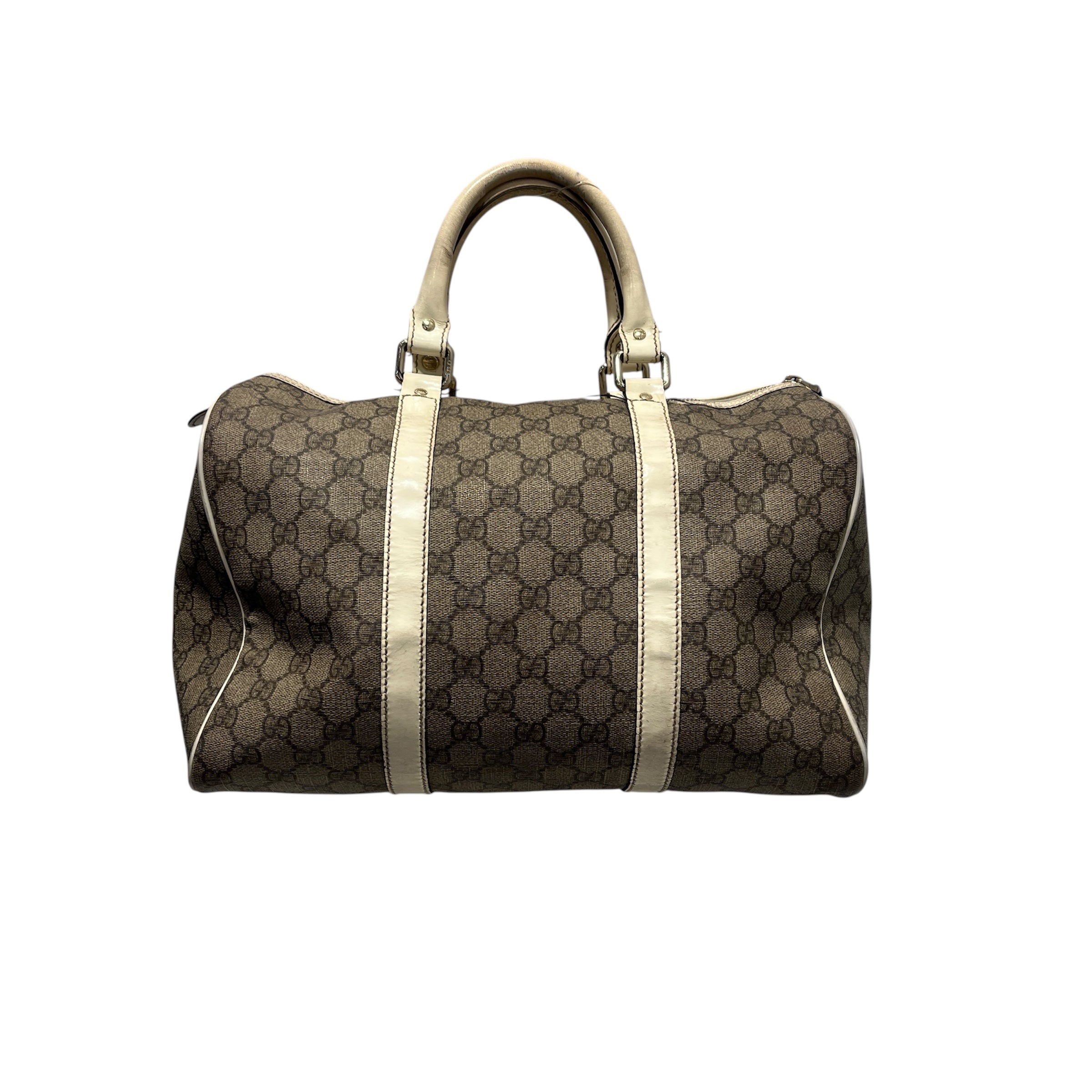 GUCCI/Boston Bag/Monogram/Leather/BEG/boston view 2