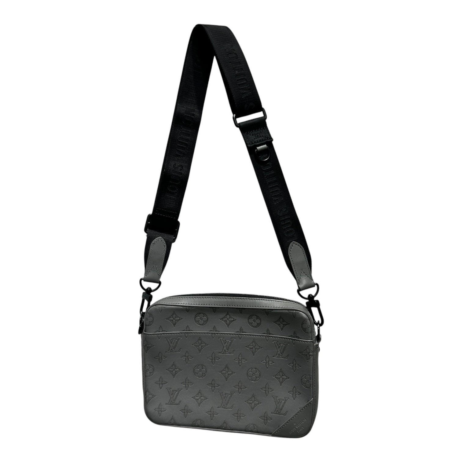 LOUIS VUITTON/Bag/Monogram/Leather/GRY/SHADOW DUO MESSANGER BAG view 1
