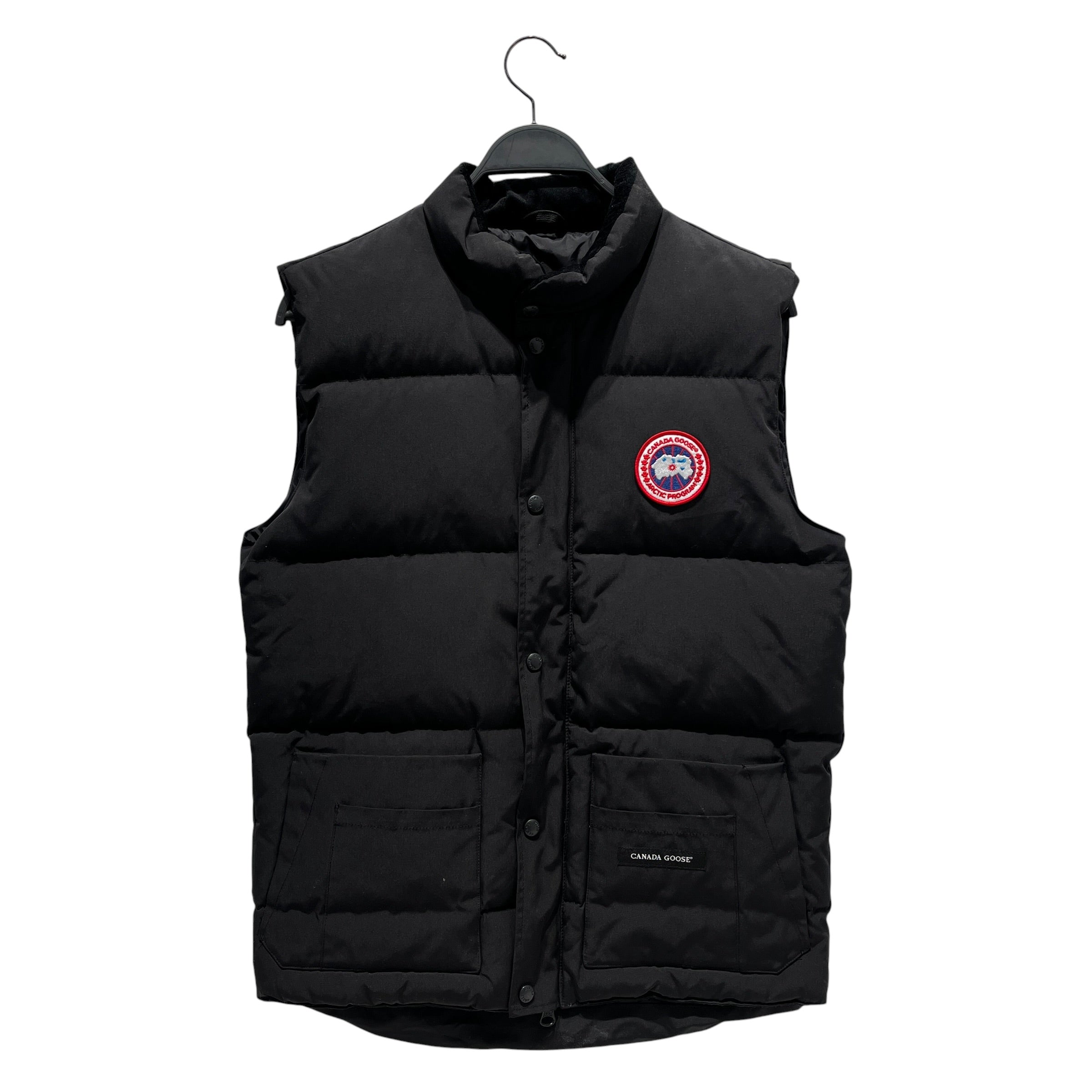 CANADA GOOSE/Puffer Vest/L/Polyester/BLK/Black Freestyle Crew Down Vest view 1